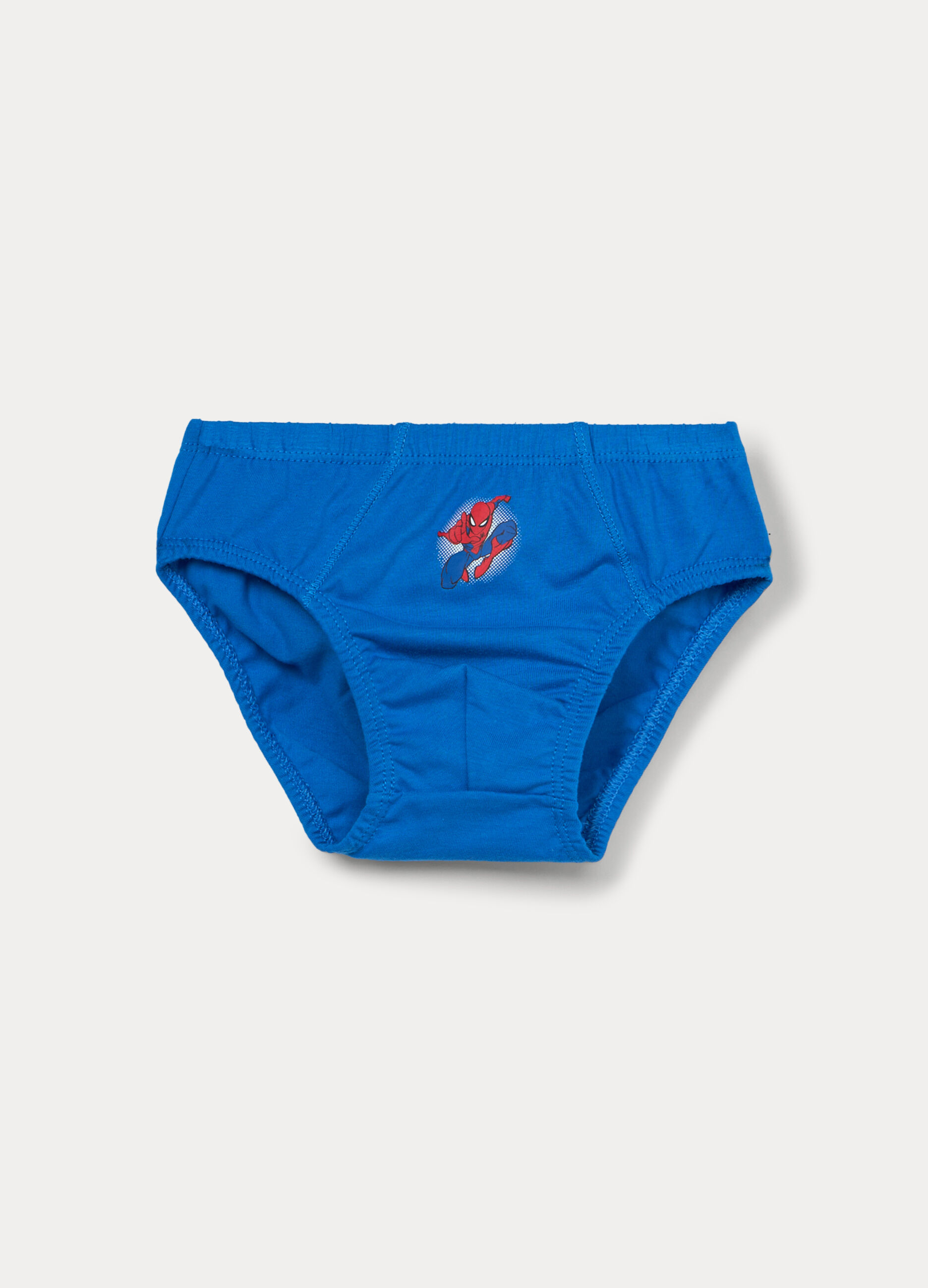 Pack 5 slip in jersey Spider Man di puro cotone bambino_1