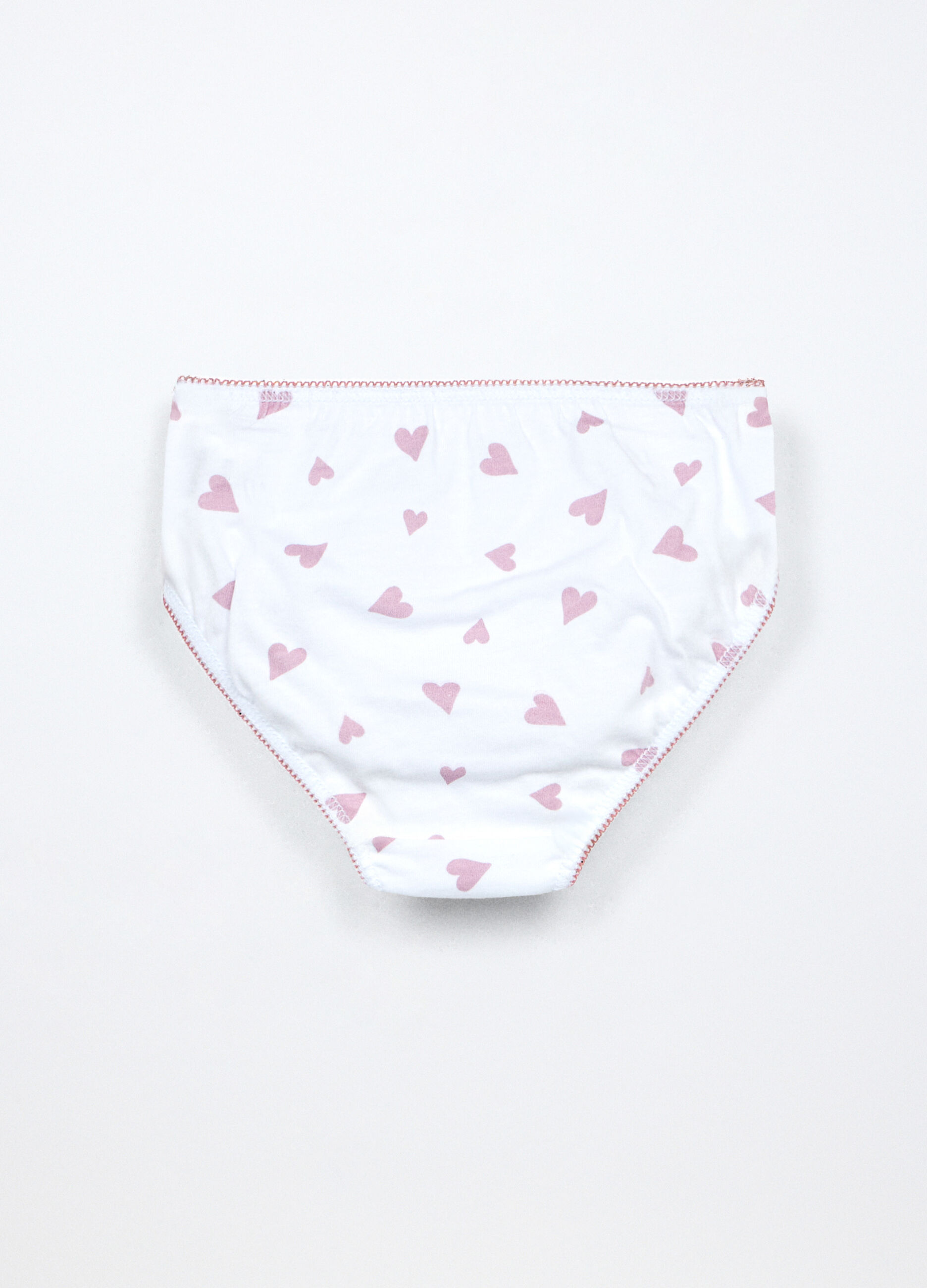 Pack 5 slip in jersey di puro cotone bambina_2