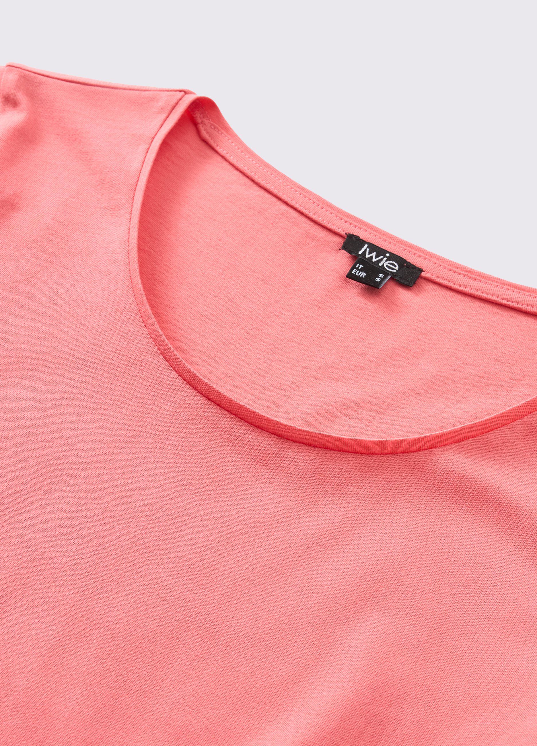 T-shirt in puro cotone donna_1