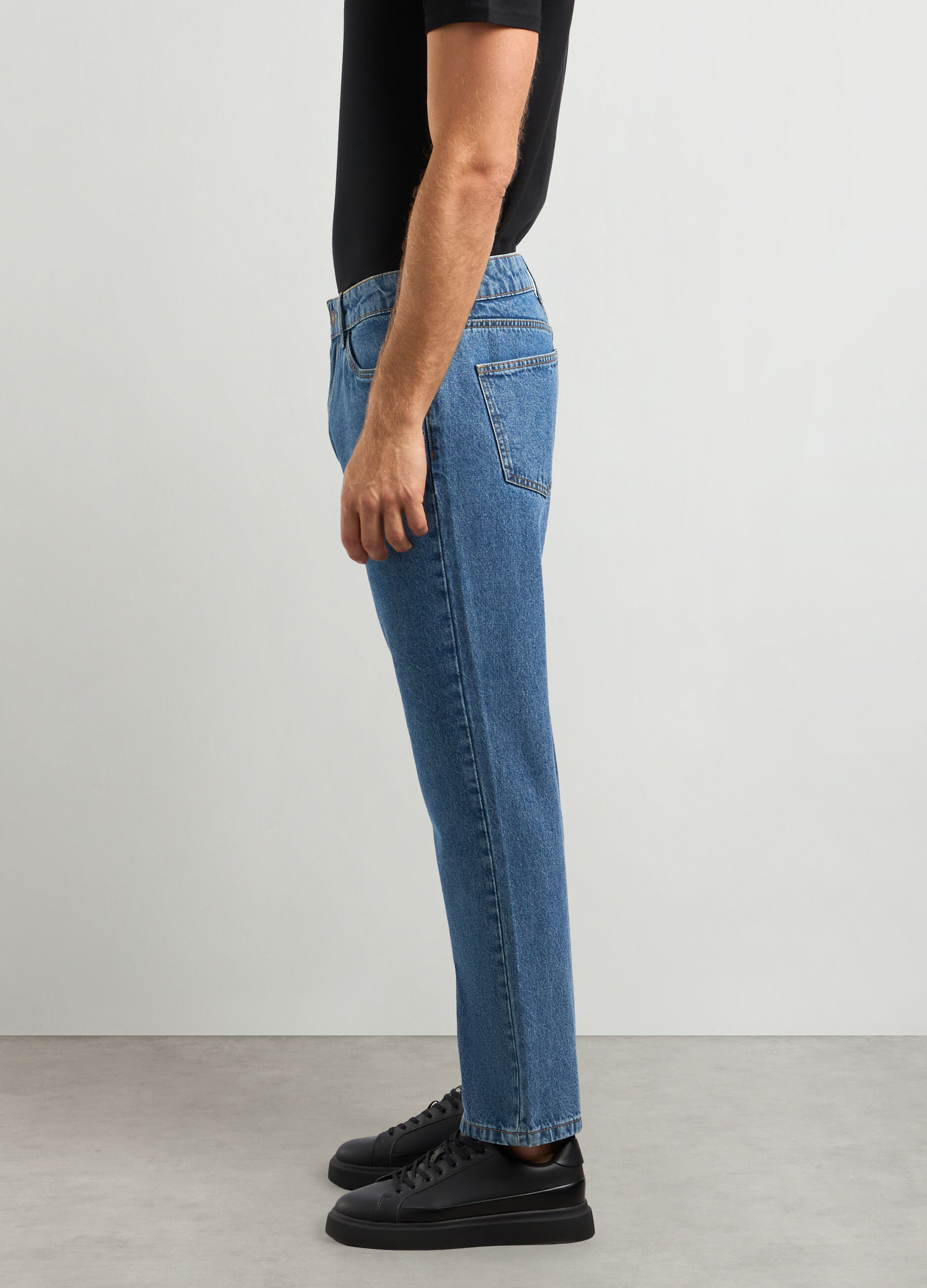 Jeans in cotone regular fit uomo_2
