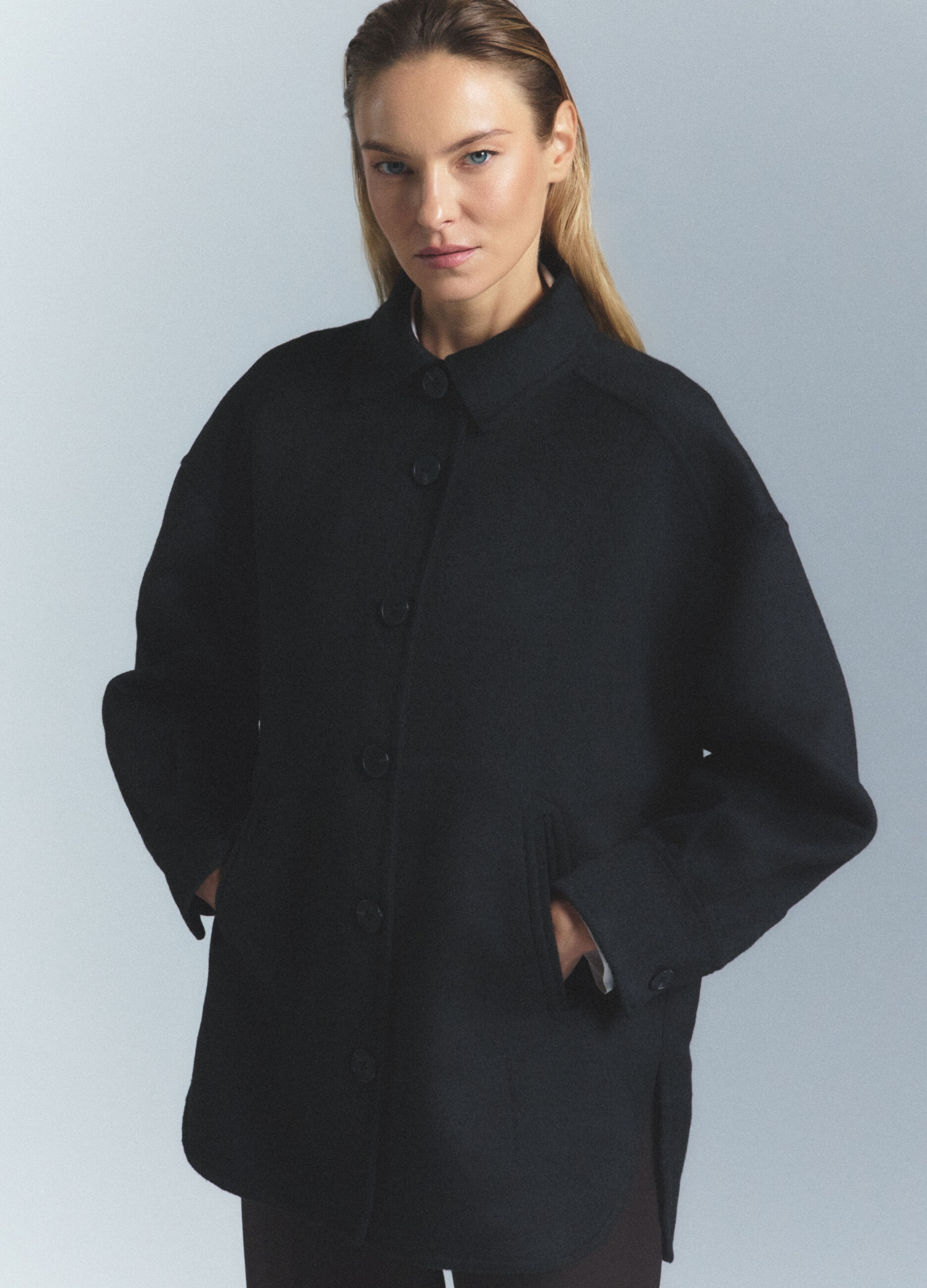 Cappotto misto lana donna_2