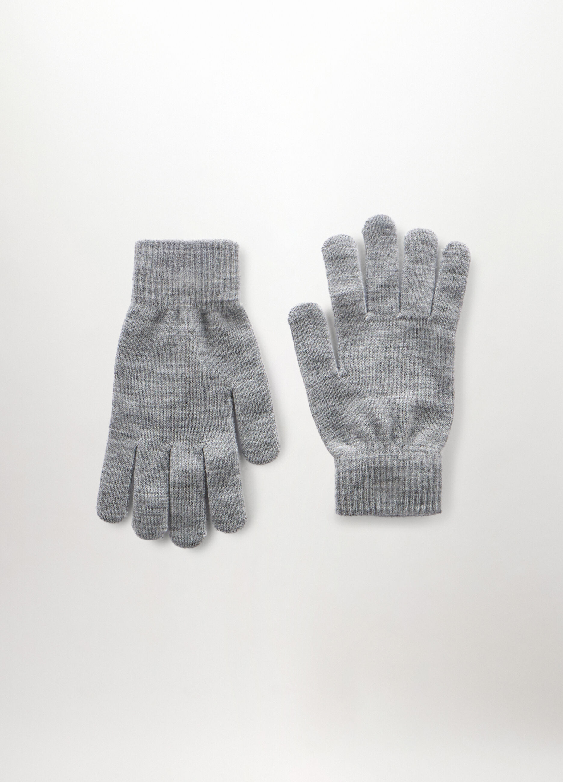 Guanti in maglia uomo_0