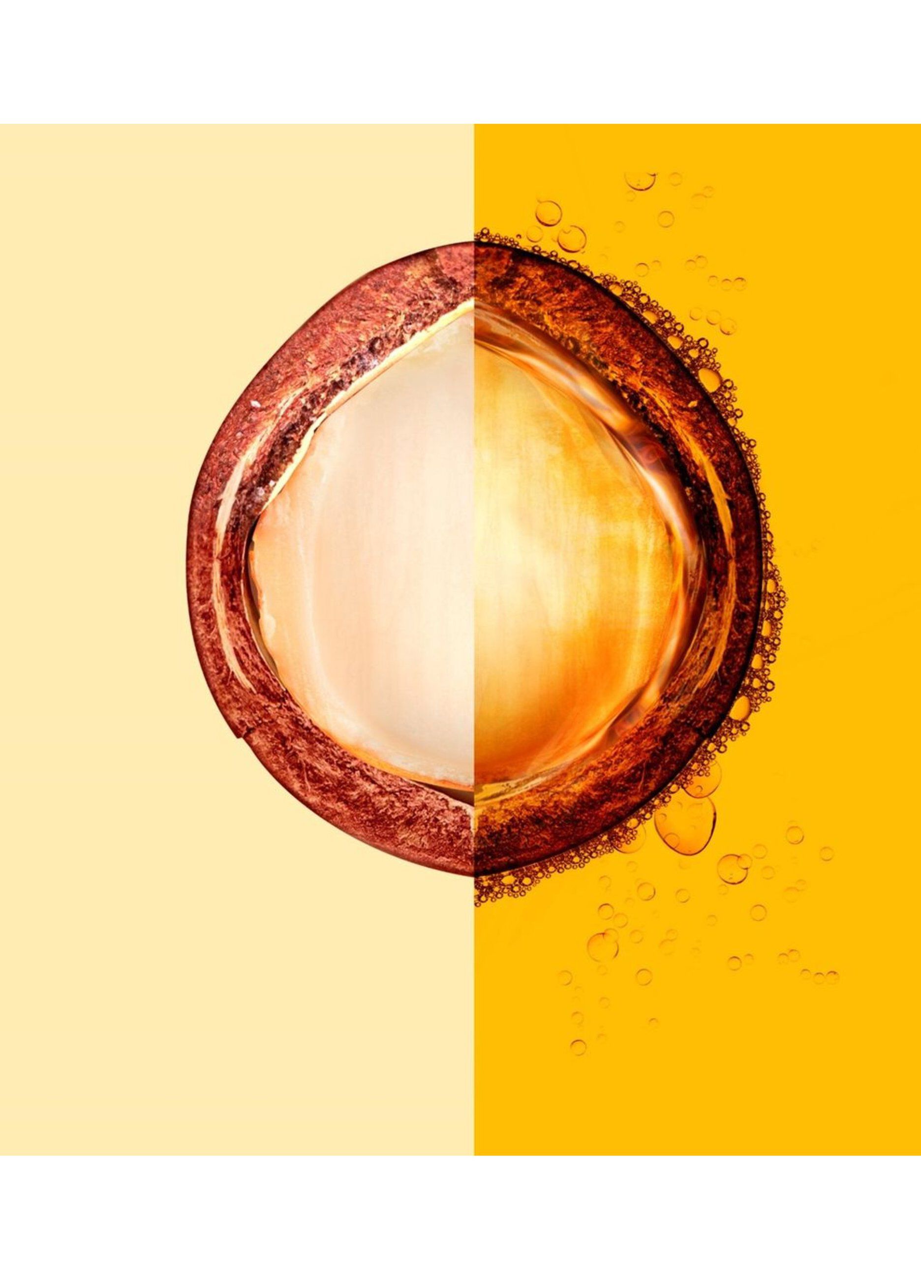 Garnier Shampoo Lisciante Fructis Hair Food, Shampoo lisicante macadamia per capelli da lisciare, 350 ml.