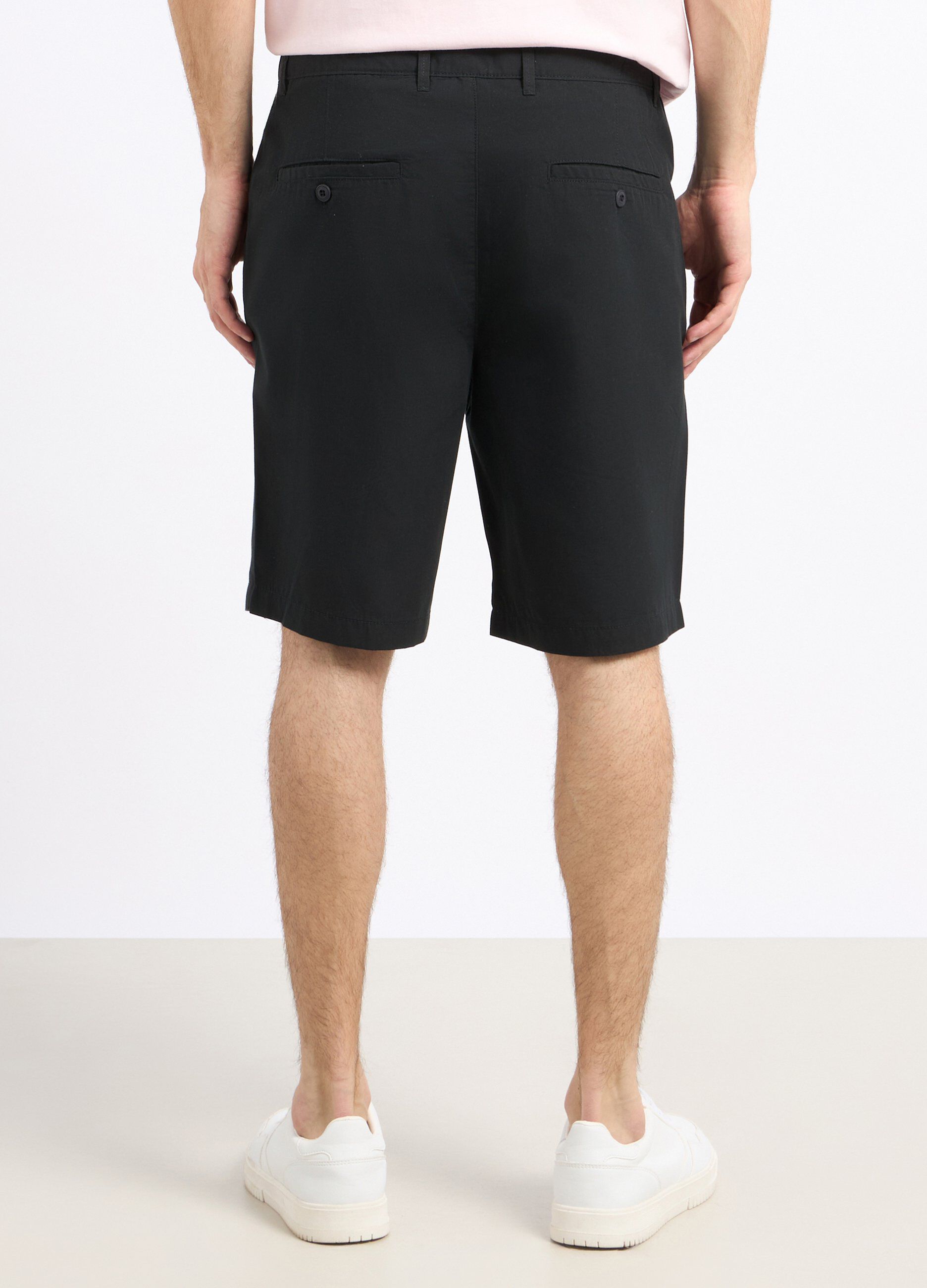 Bermuda in misto cotone uomo_1