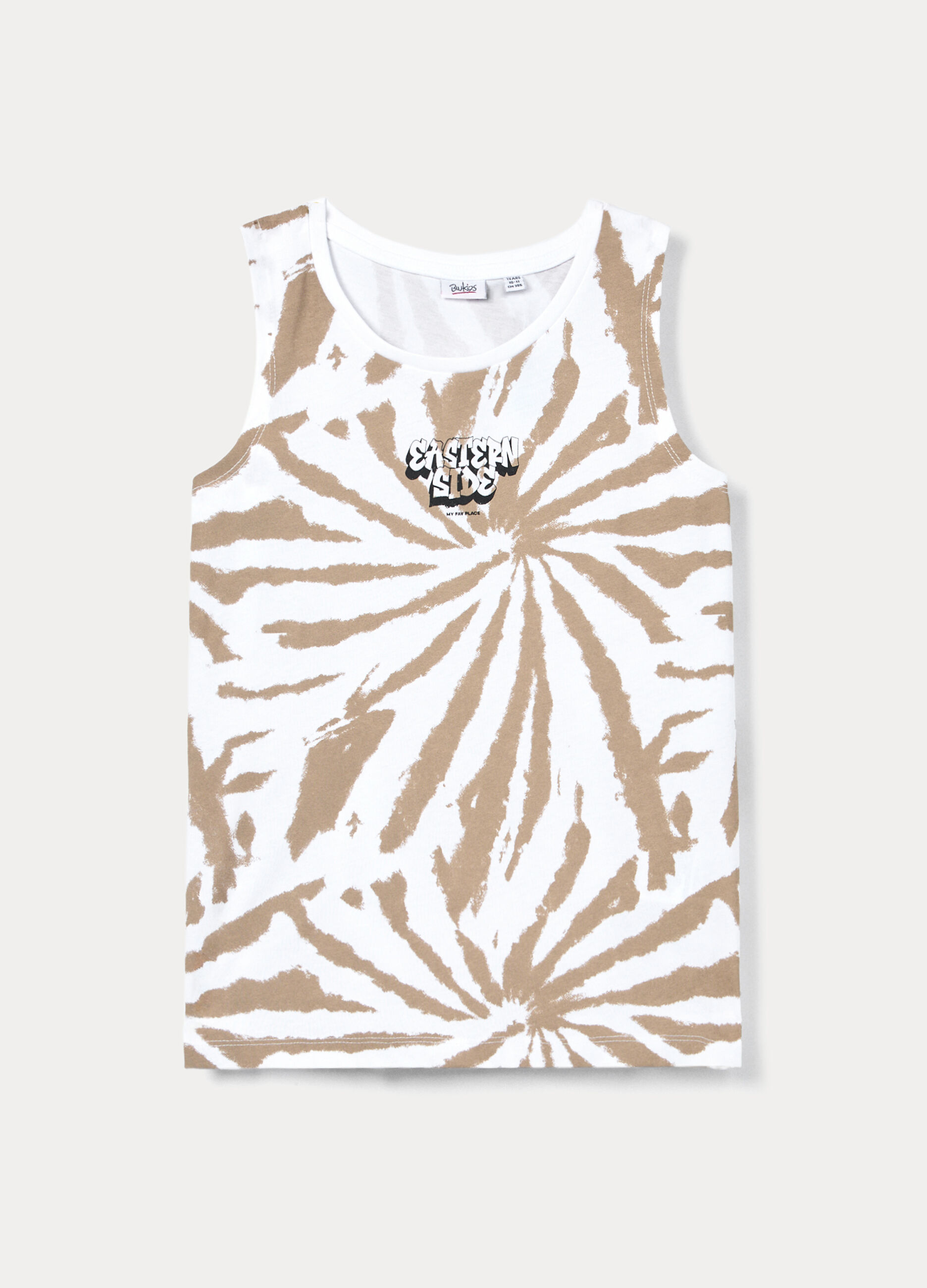 Canotta in jersey di puro cotone ragazzo_0