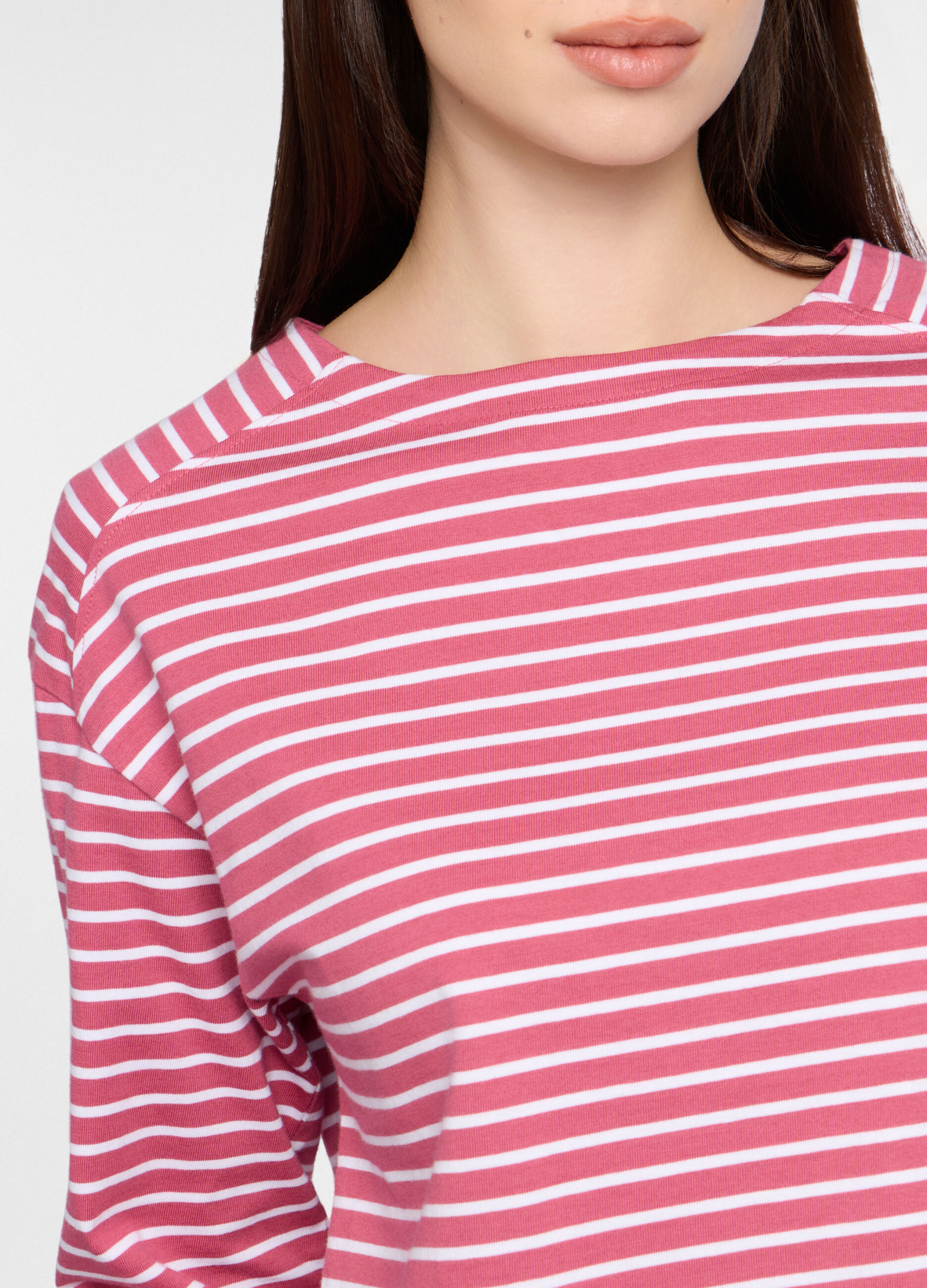 T-shirt girocollo donna_2