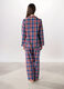 Set pigiama in flanella di puro cotone donna_1