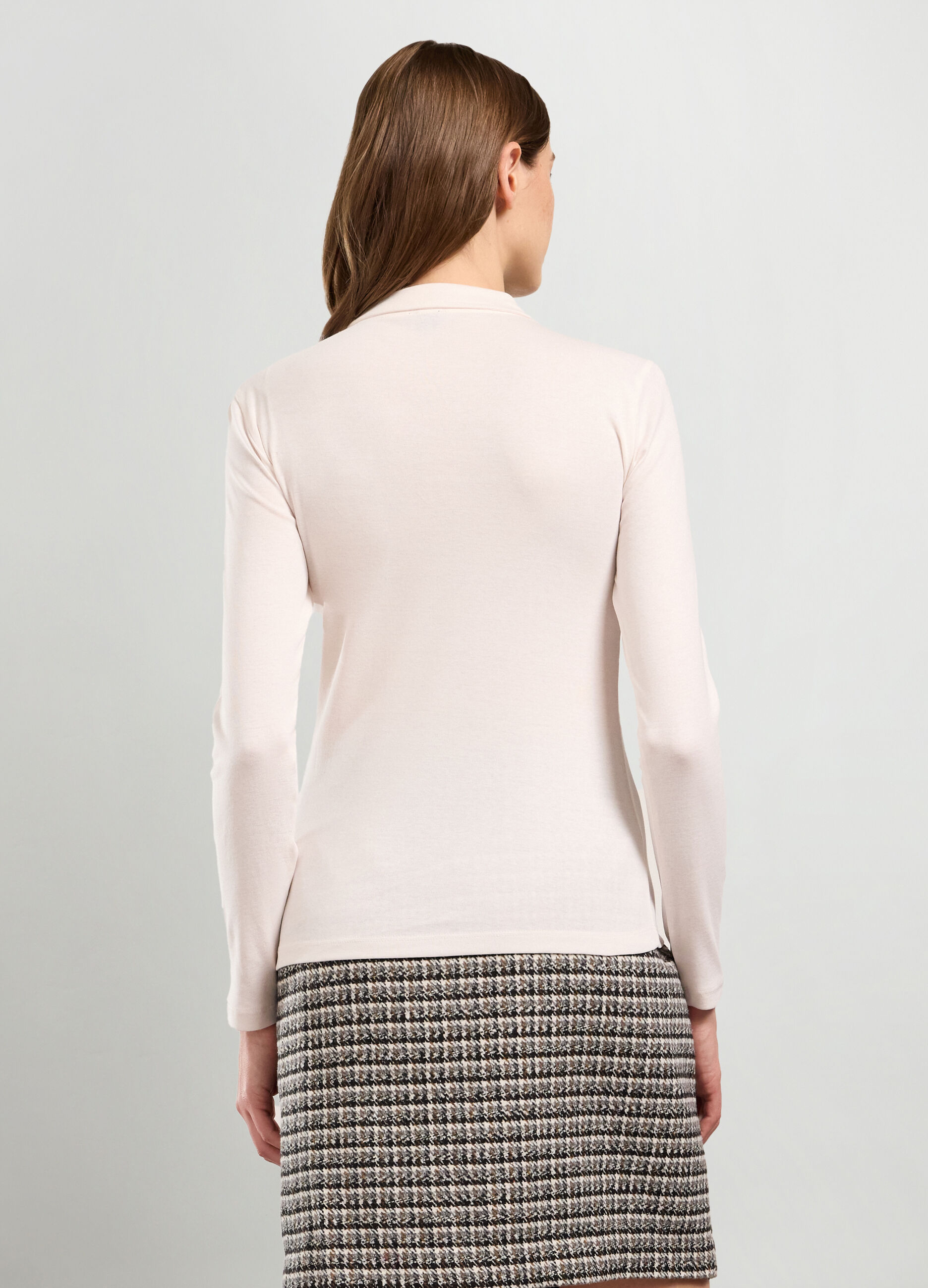 Polo in puro cotone donna_1
