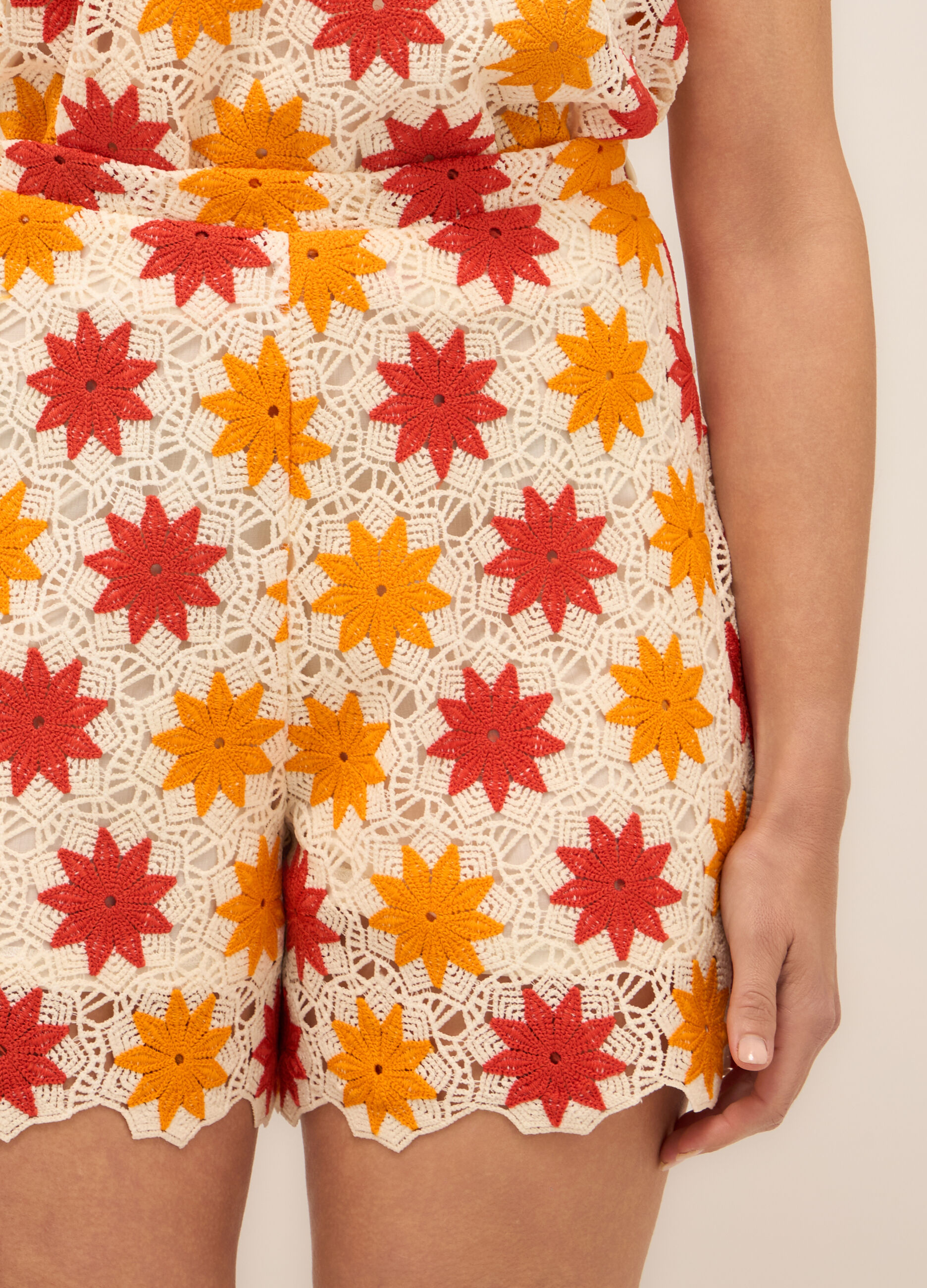 Shorts crochet donna_2