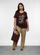 T-shirt girocollo donna curvy_0
