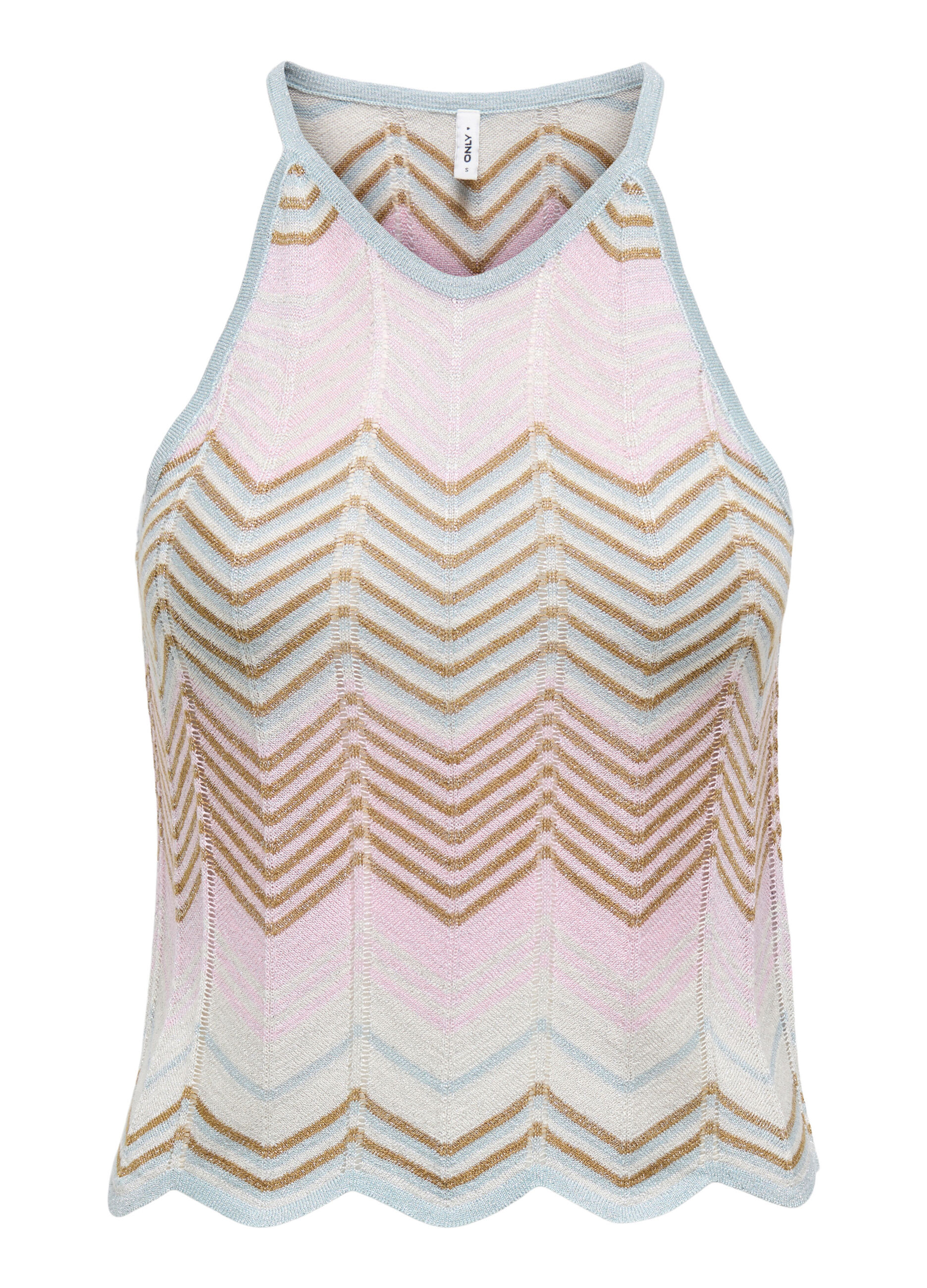 Top tricot a righe donna_0