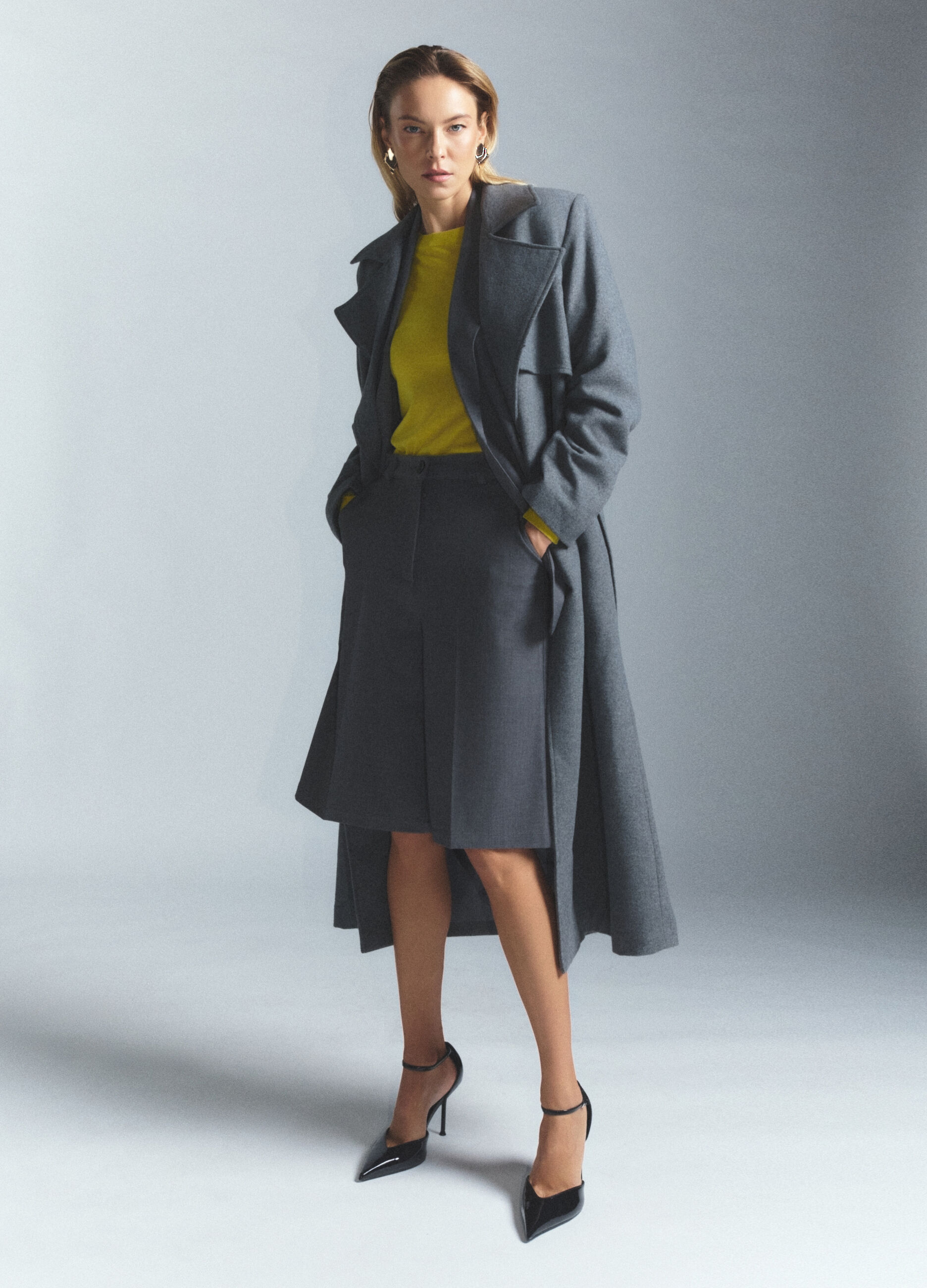 Bermuda Wide Leg misto viscosa stretch donna_0