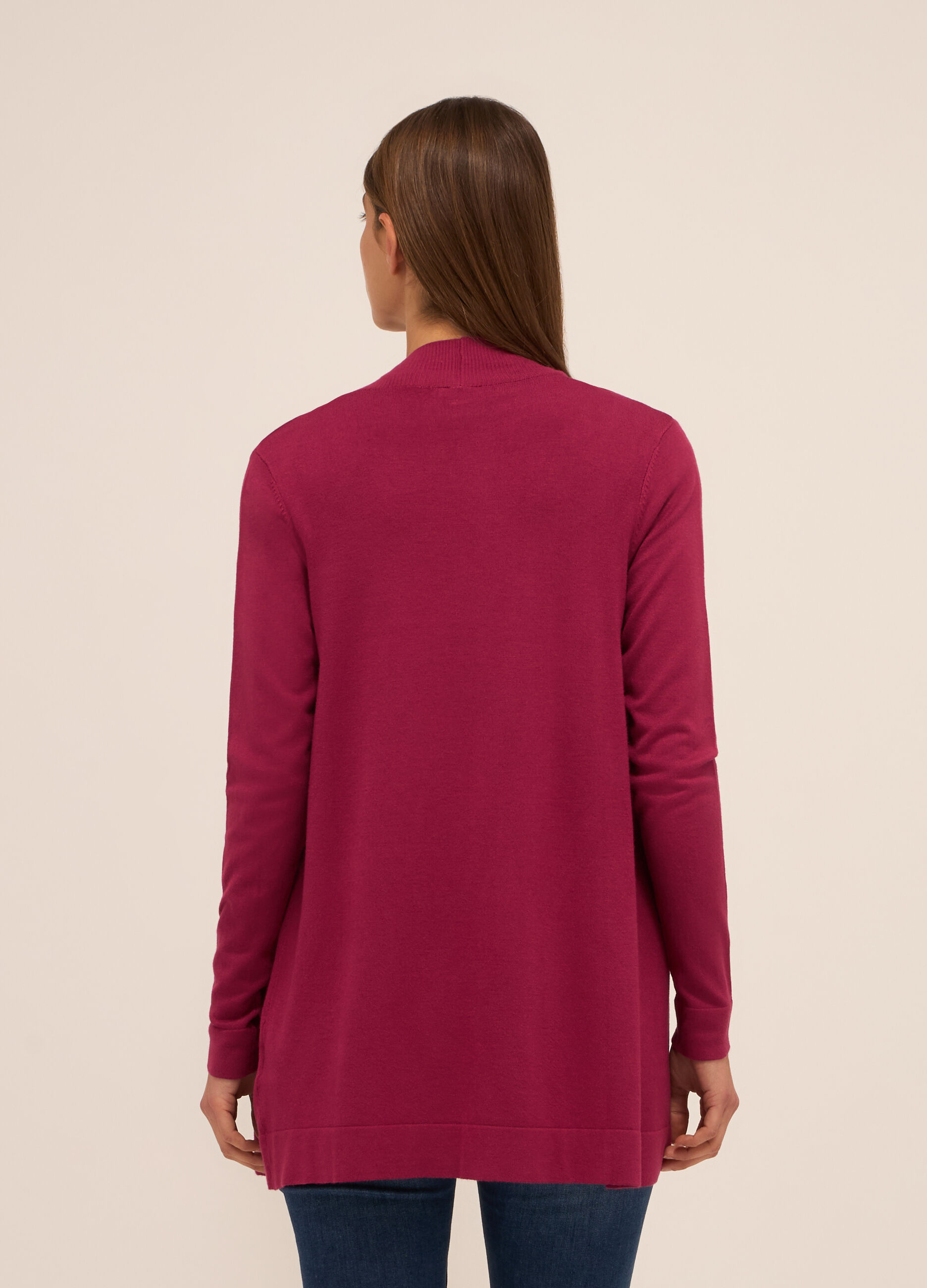 Cardigan in misto viscosa donna_1