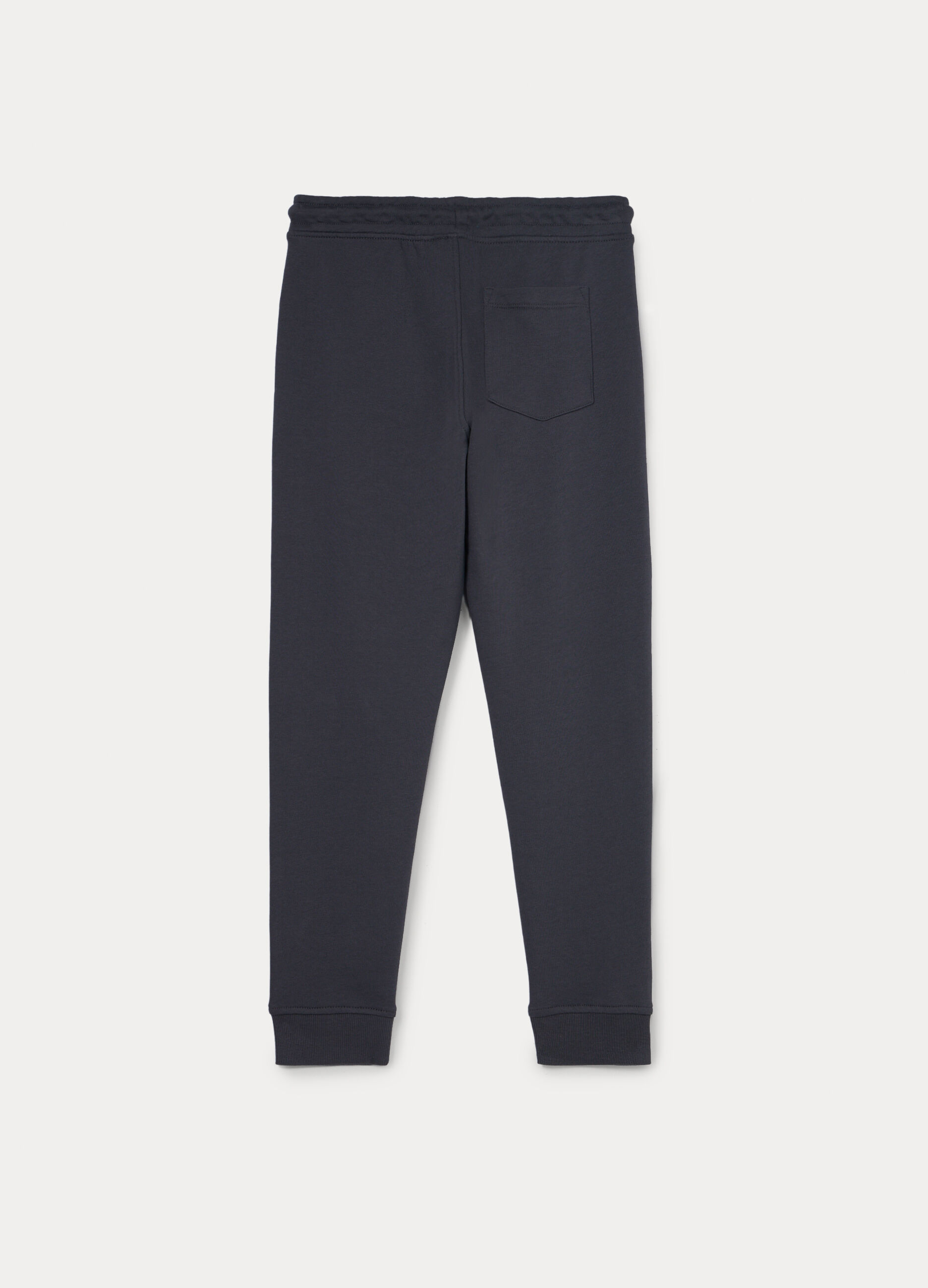 Jogger in french terry di puro cotone ragazzo_1