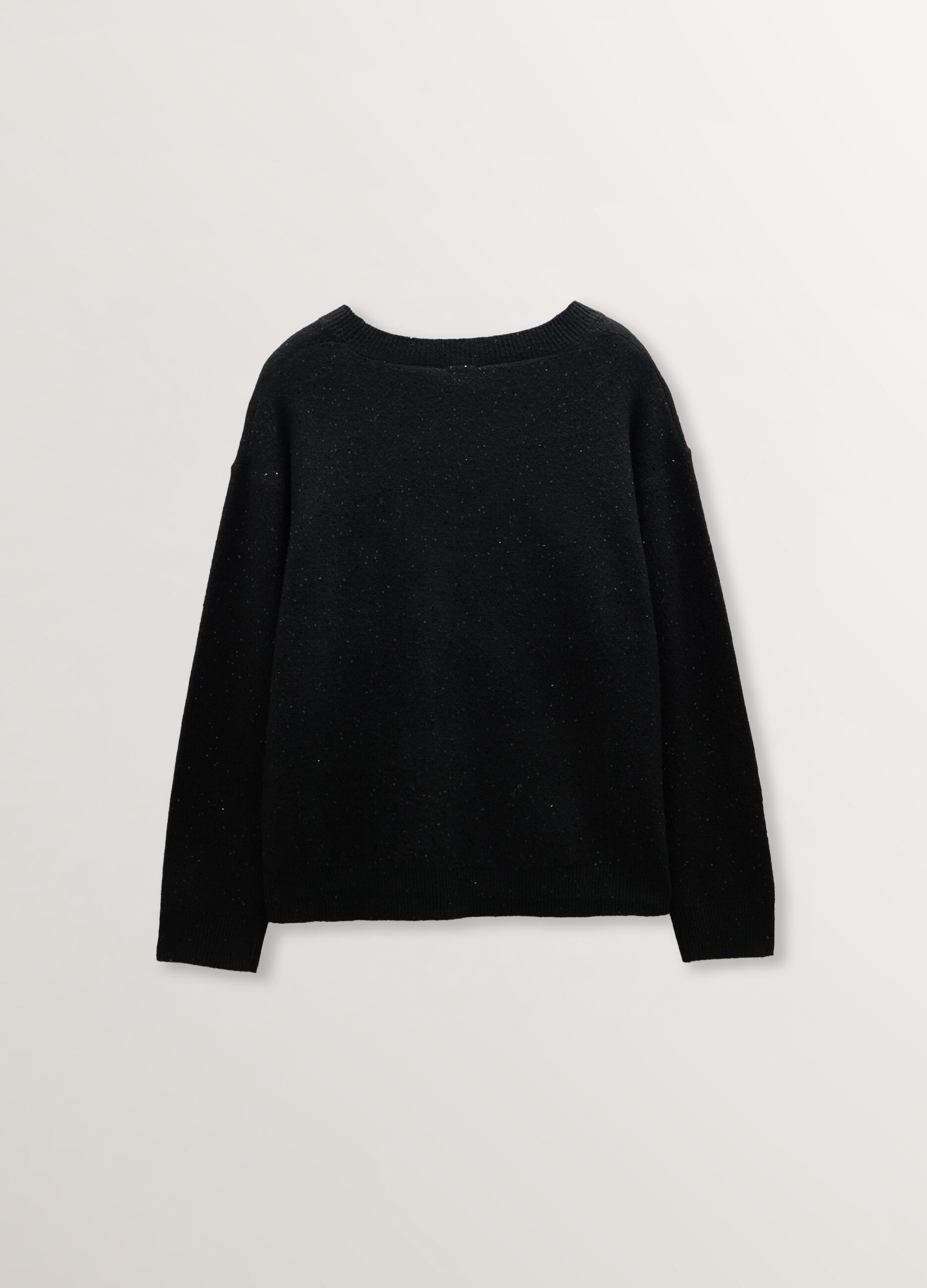 Maglia girocollo rasata donna curvy_1