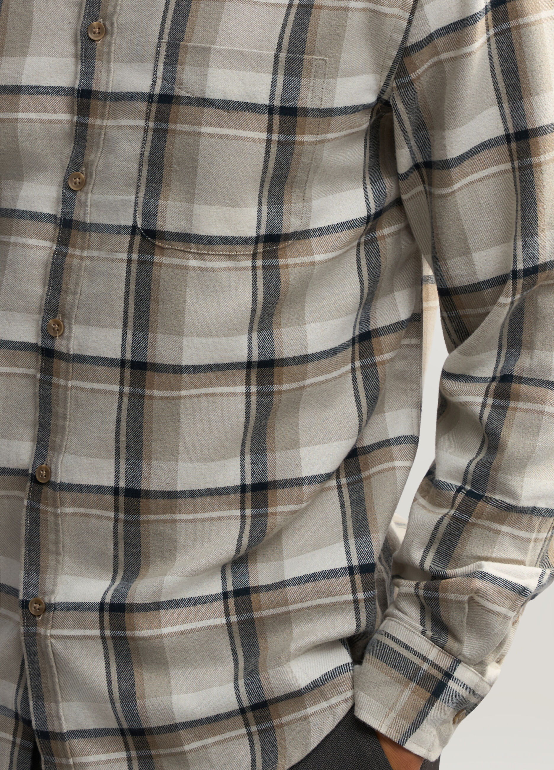 Camicia a quadri in flanella uomo_2