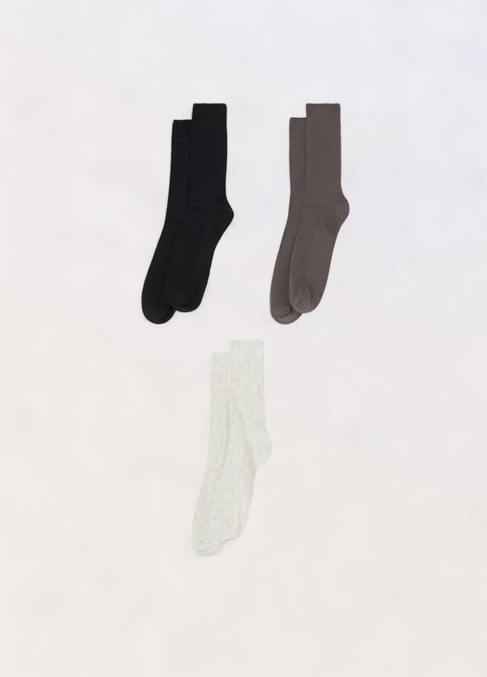 3 pack calze corte in cotone stretch uomo_0
