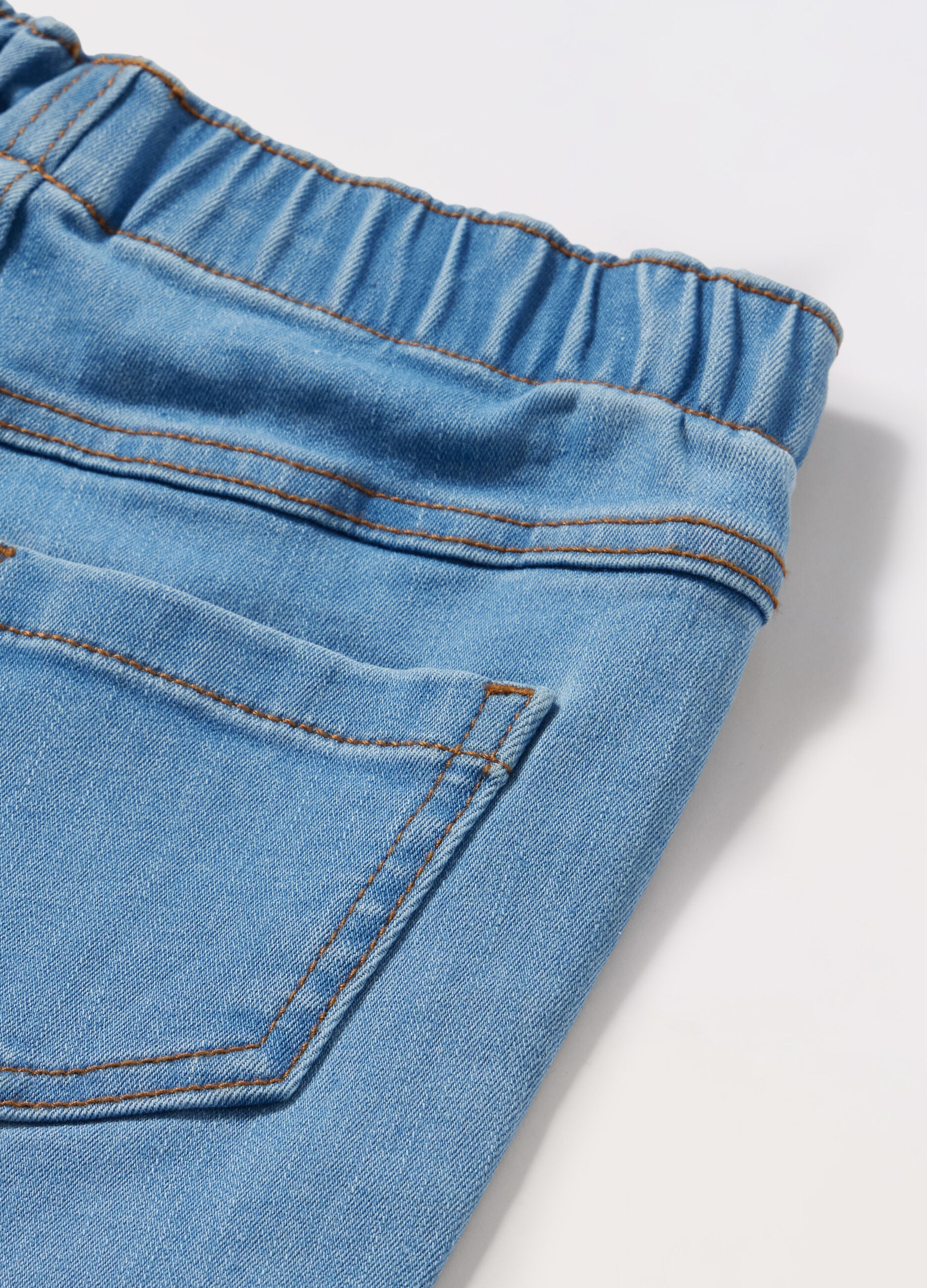 Jeggings in misto cotone bambina _1