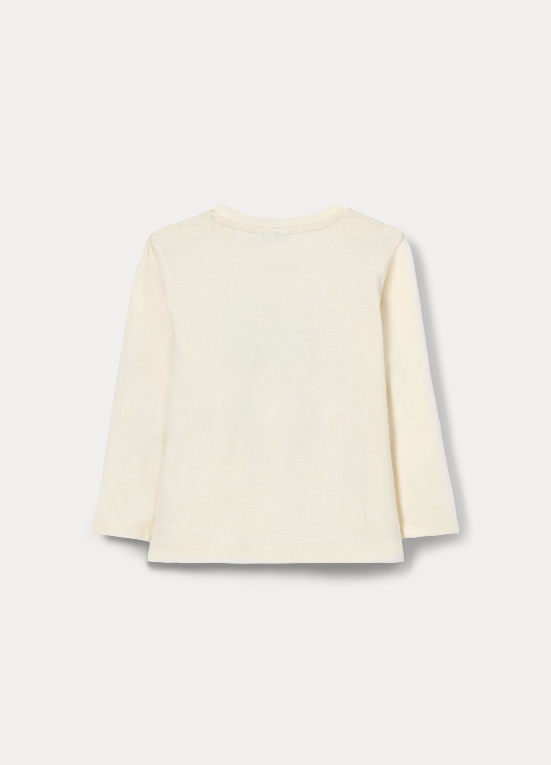 T-shirt in jersey di puro cotone bimbo_1