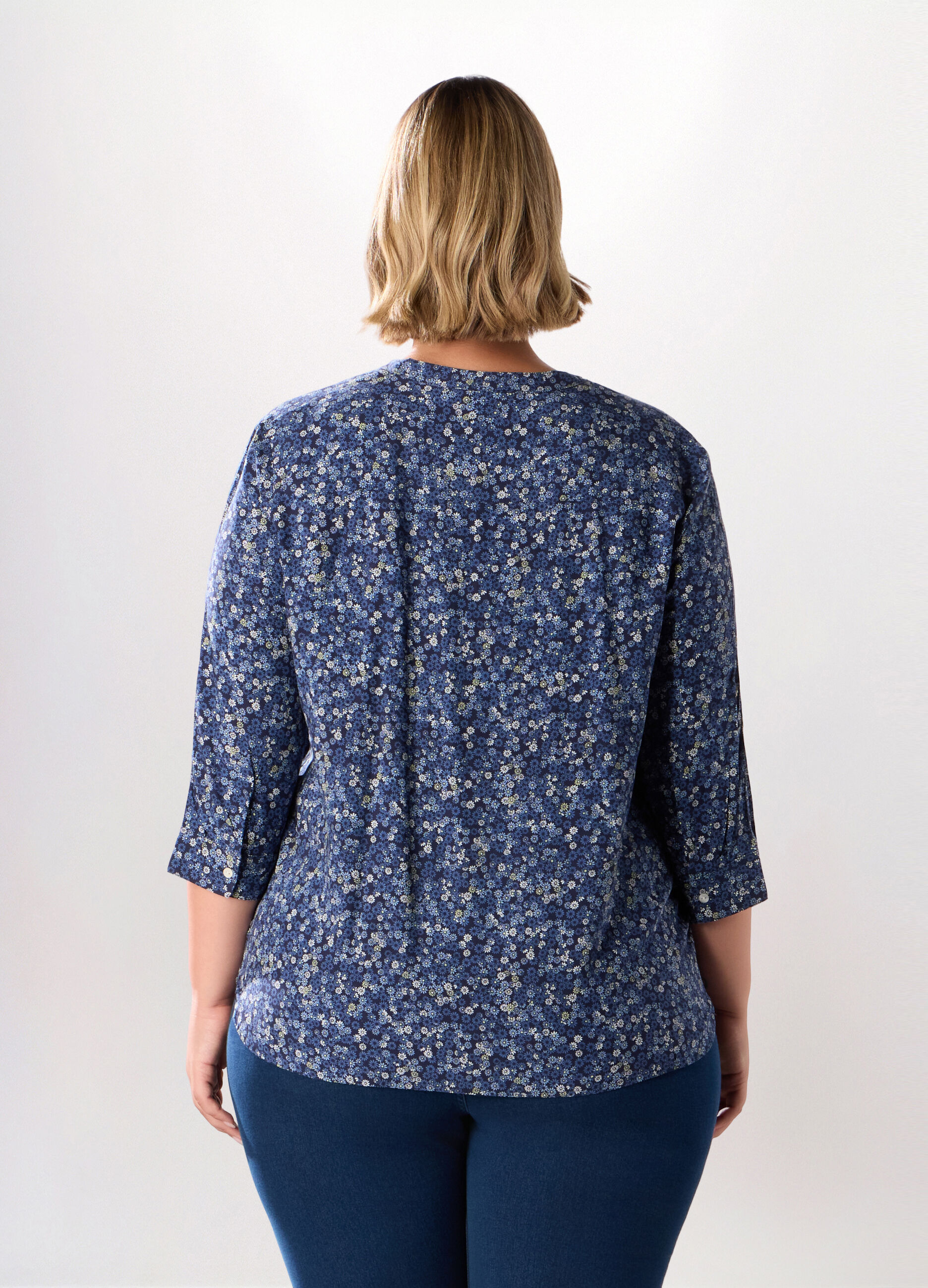 Blusa in pura viscosa donna curvy_1