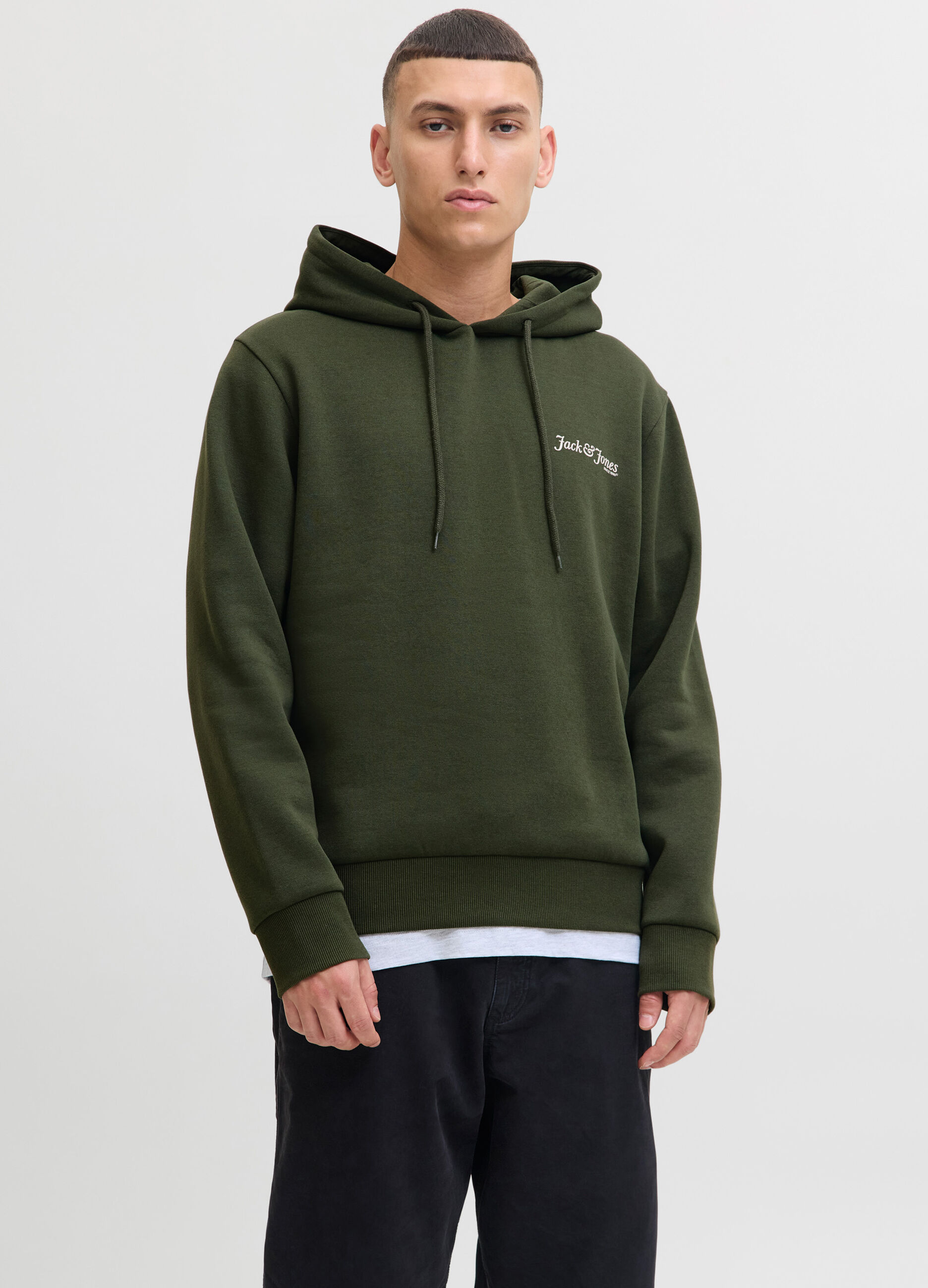 Felpa con cappuccio uomo_0