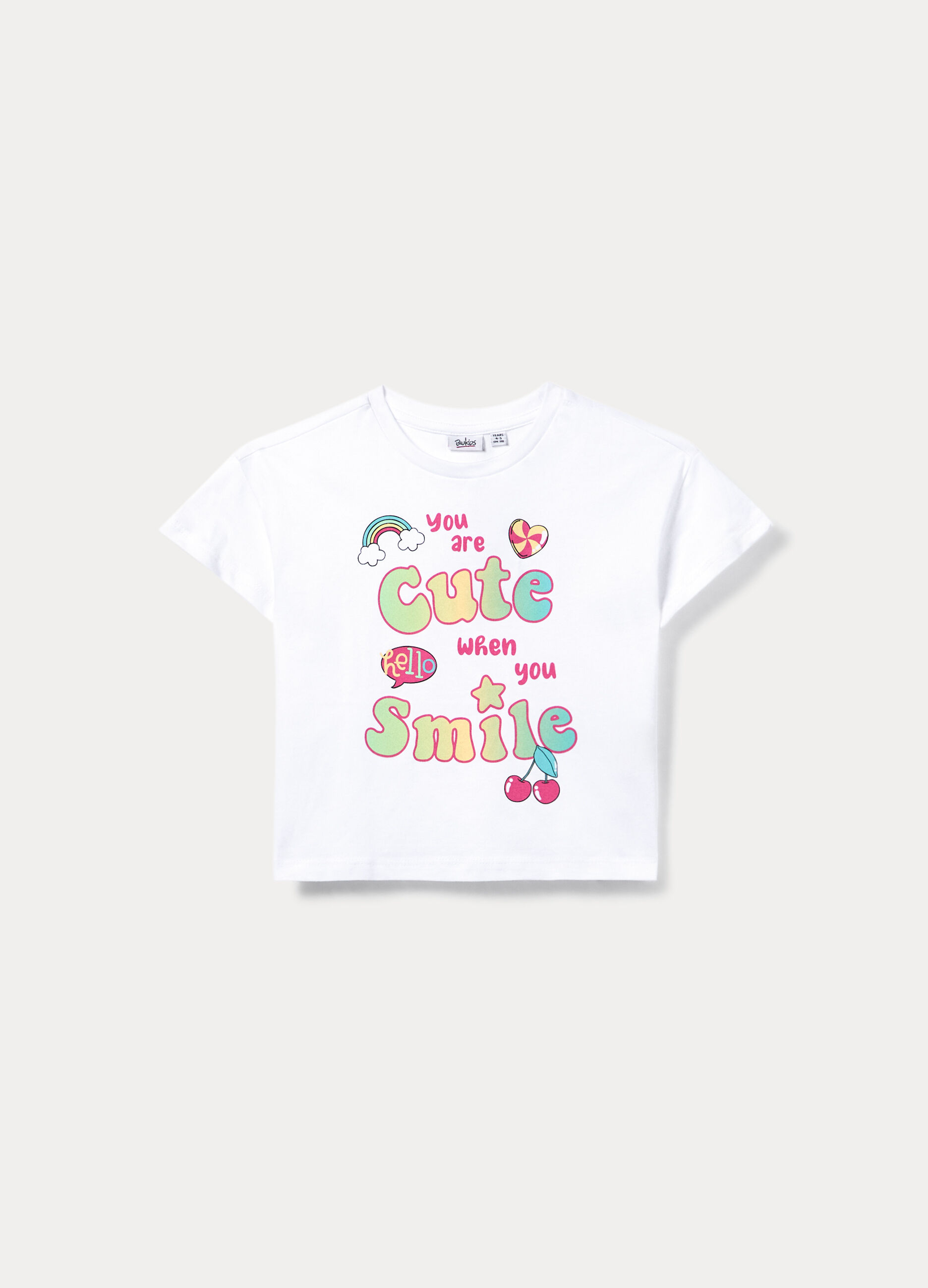 T-shirt girocollo bambina_0