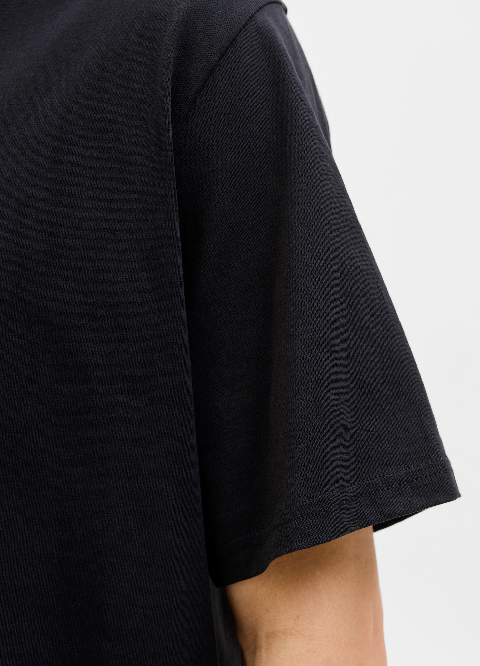 T-shirt in cotone oversize uomo_4