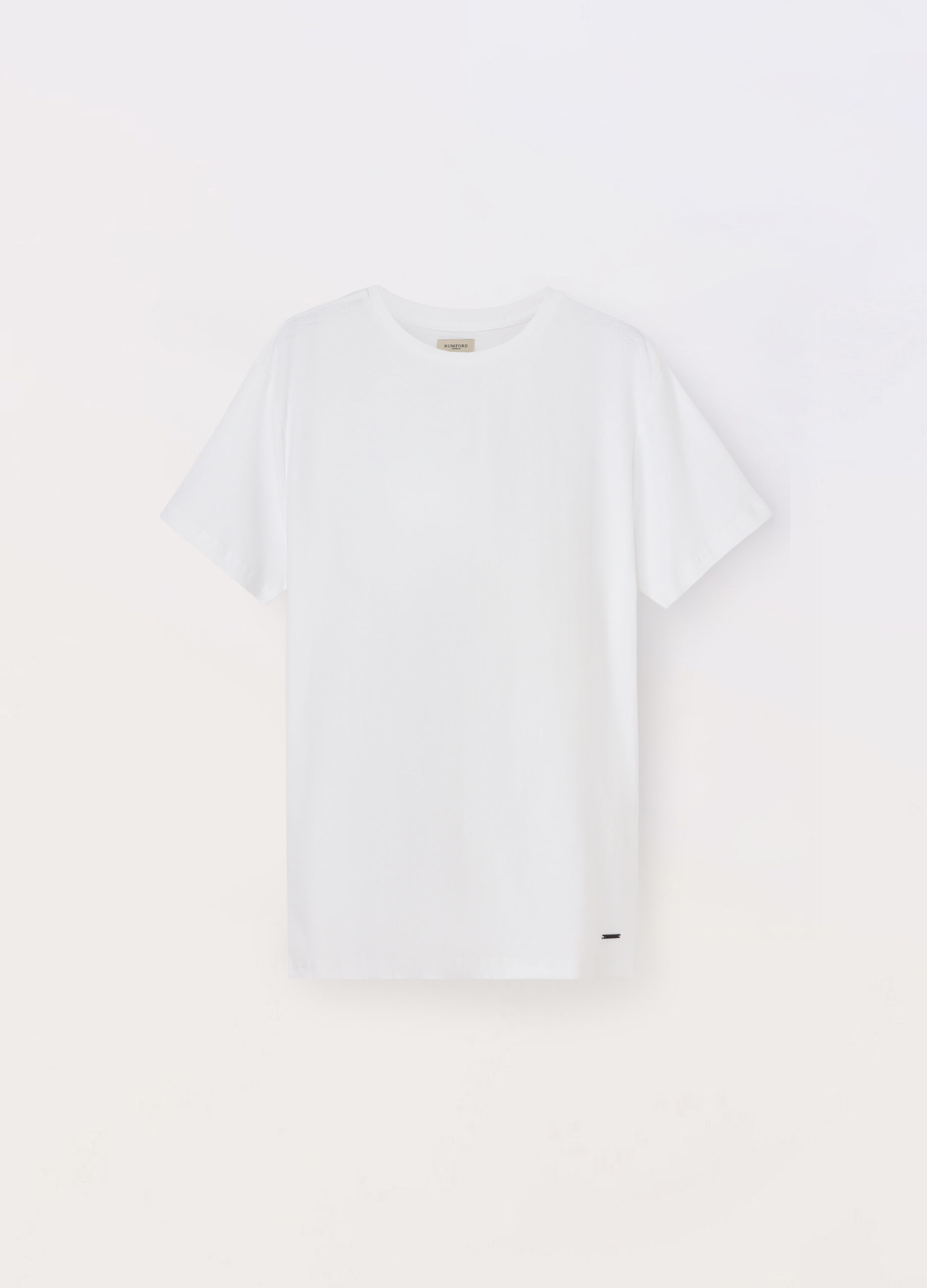 T-shirt in cotone con logo uomo_0