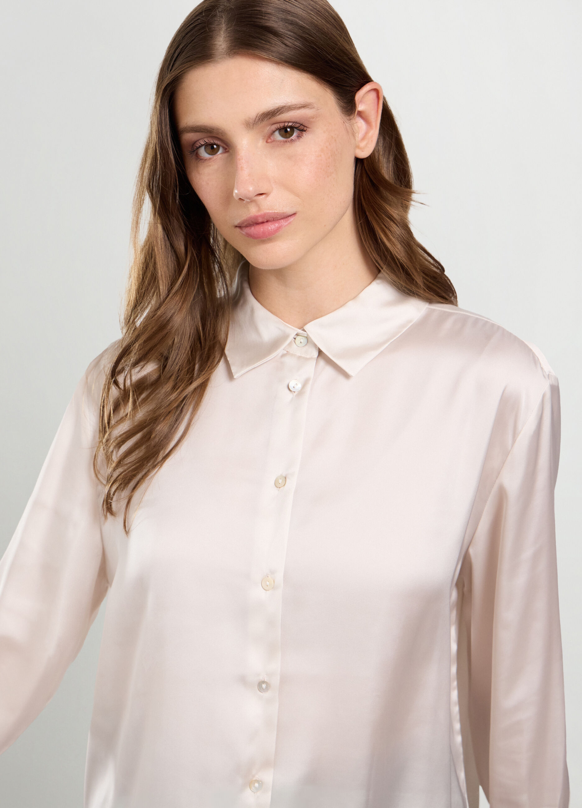 Camicia in raso donna_2