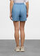 Short Fit regular con vita elasticata in denim donna_2