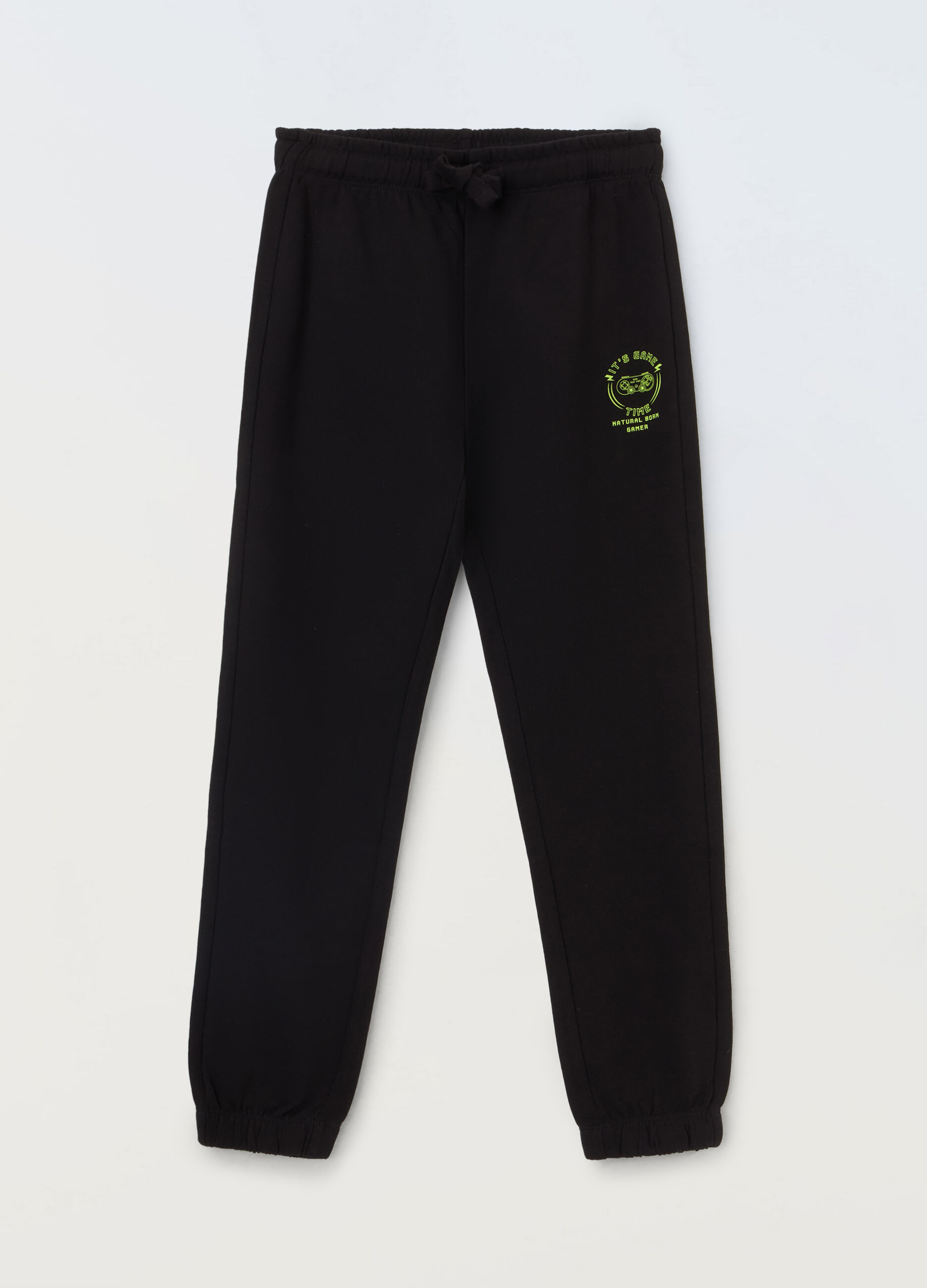 Jogger in puro cotone ragazzo_0