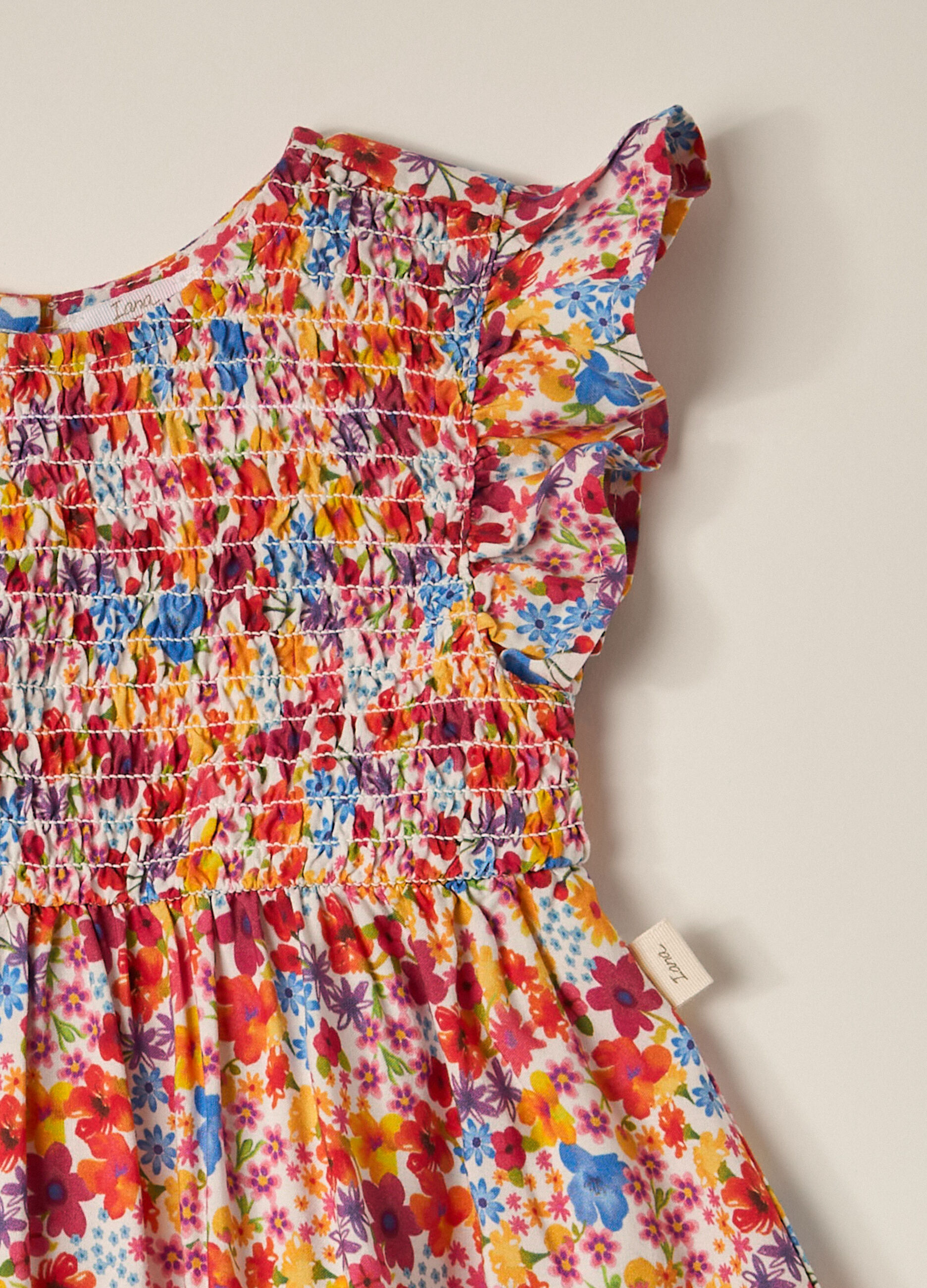 Vestito in pura viscosa IANA neonata_1