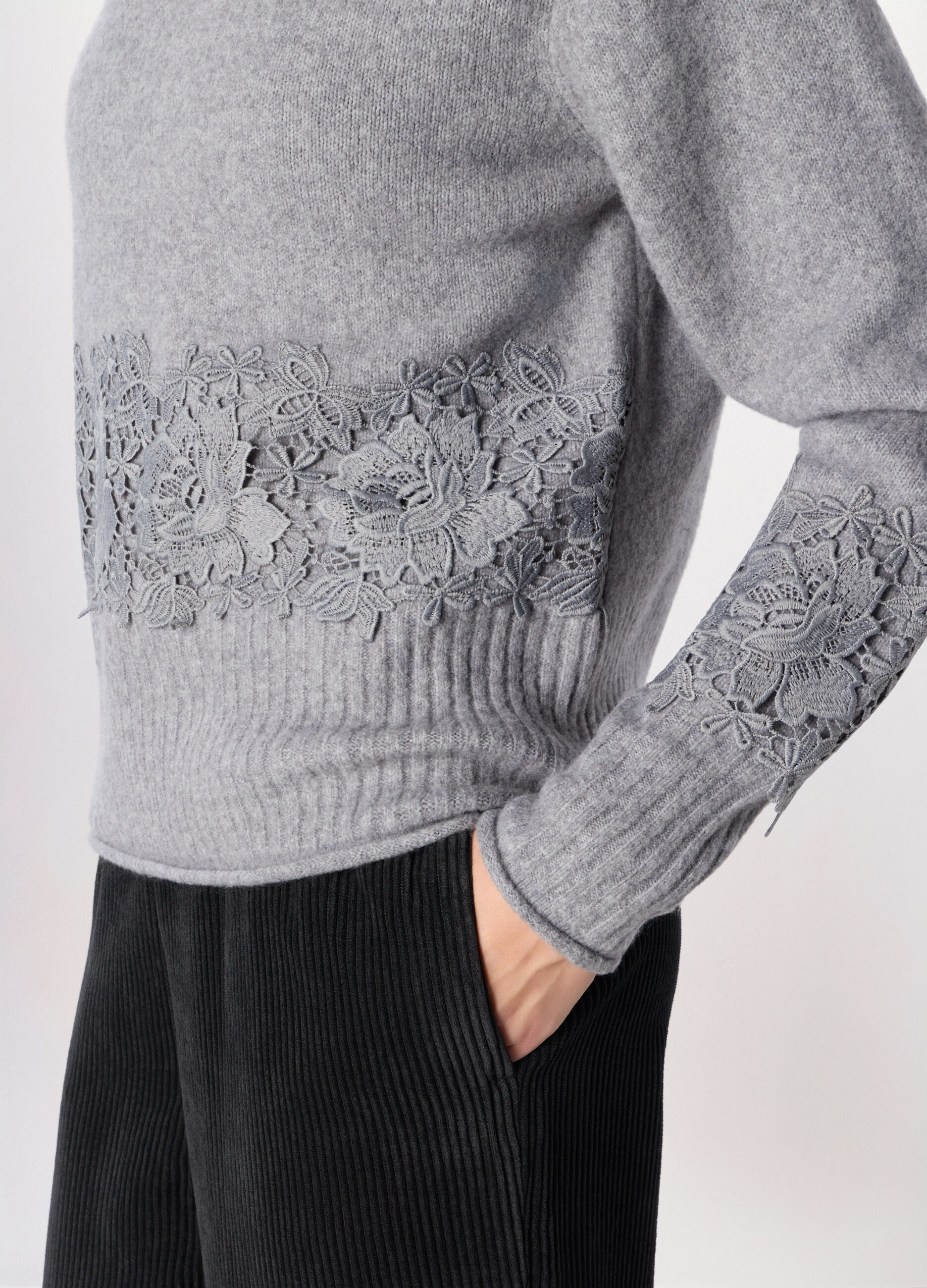 Pullover tricot misto lana donna_2