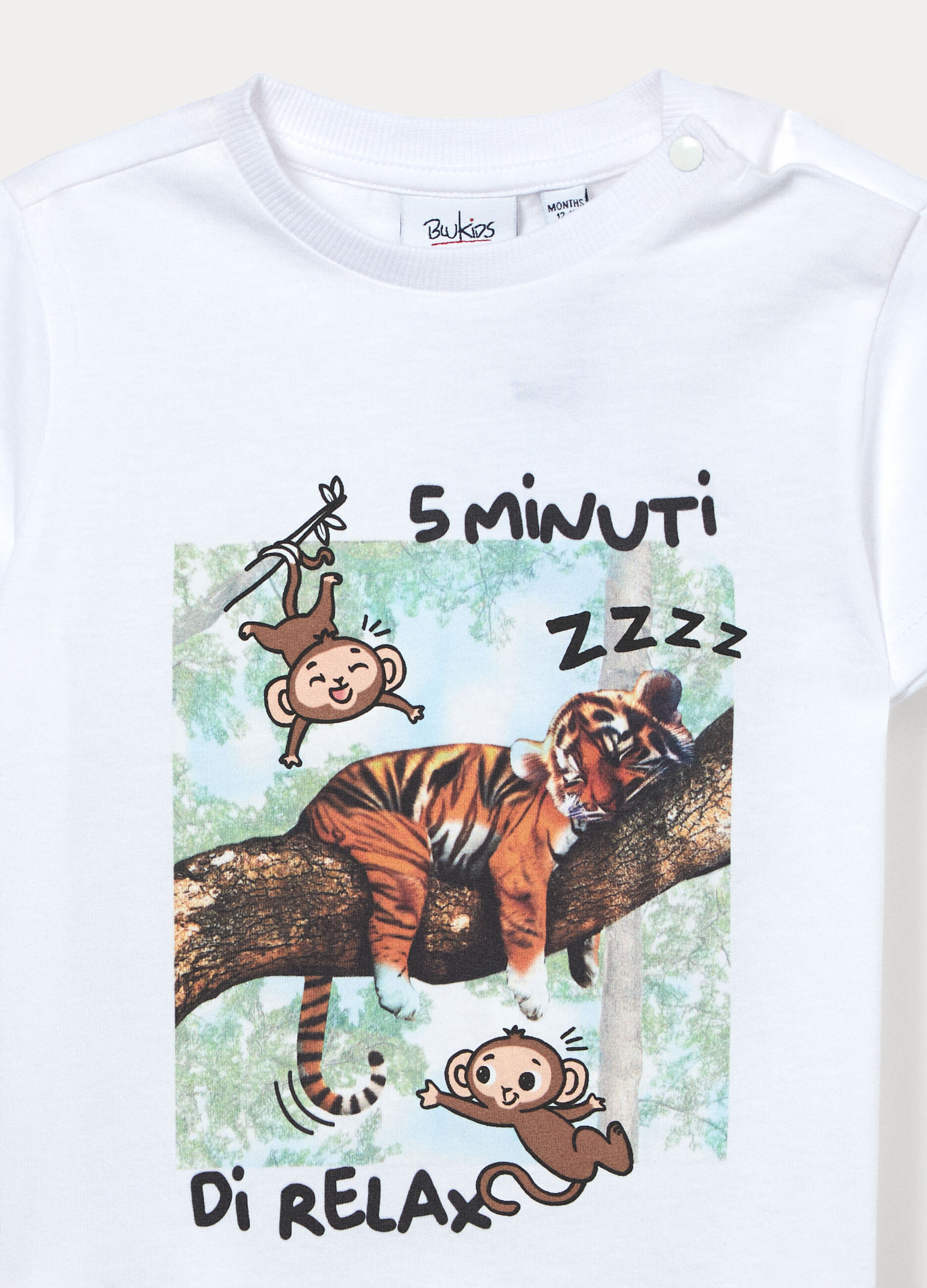 T-shirt in jersey di puro cotone bimbo_2