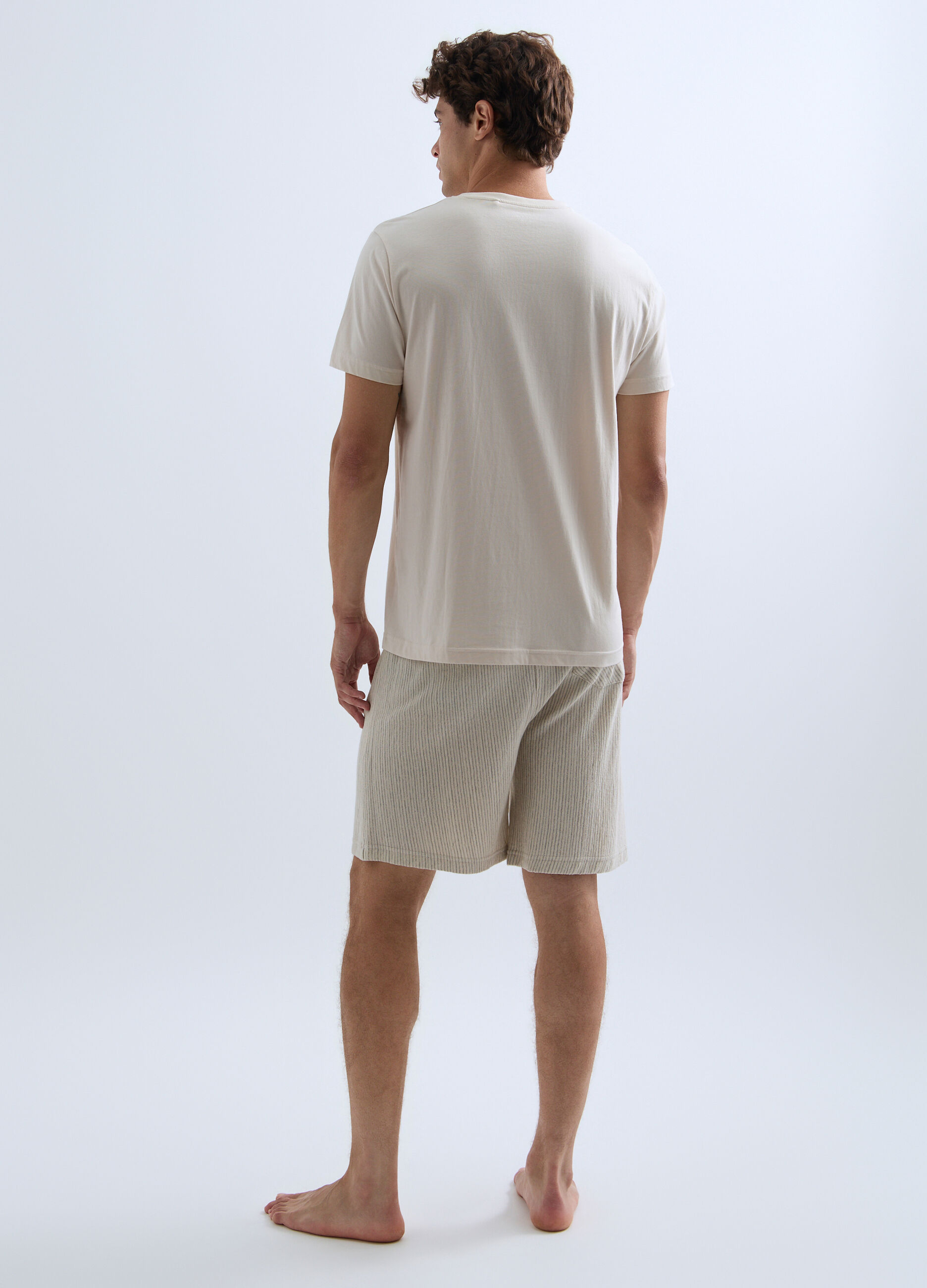 Top pigiama in jersey di cotone uomo_1