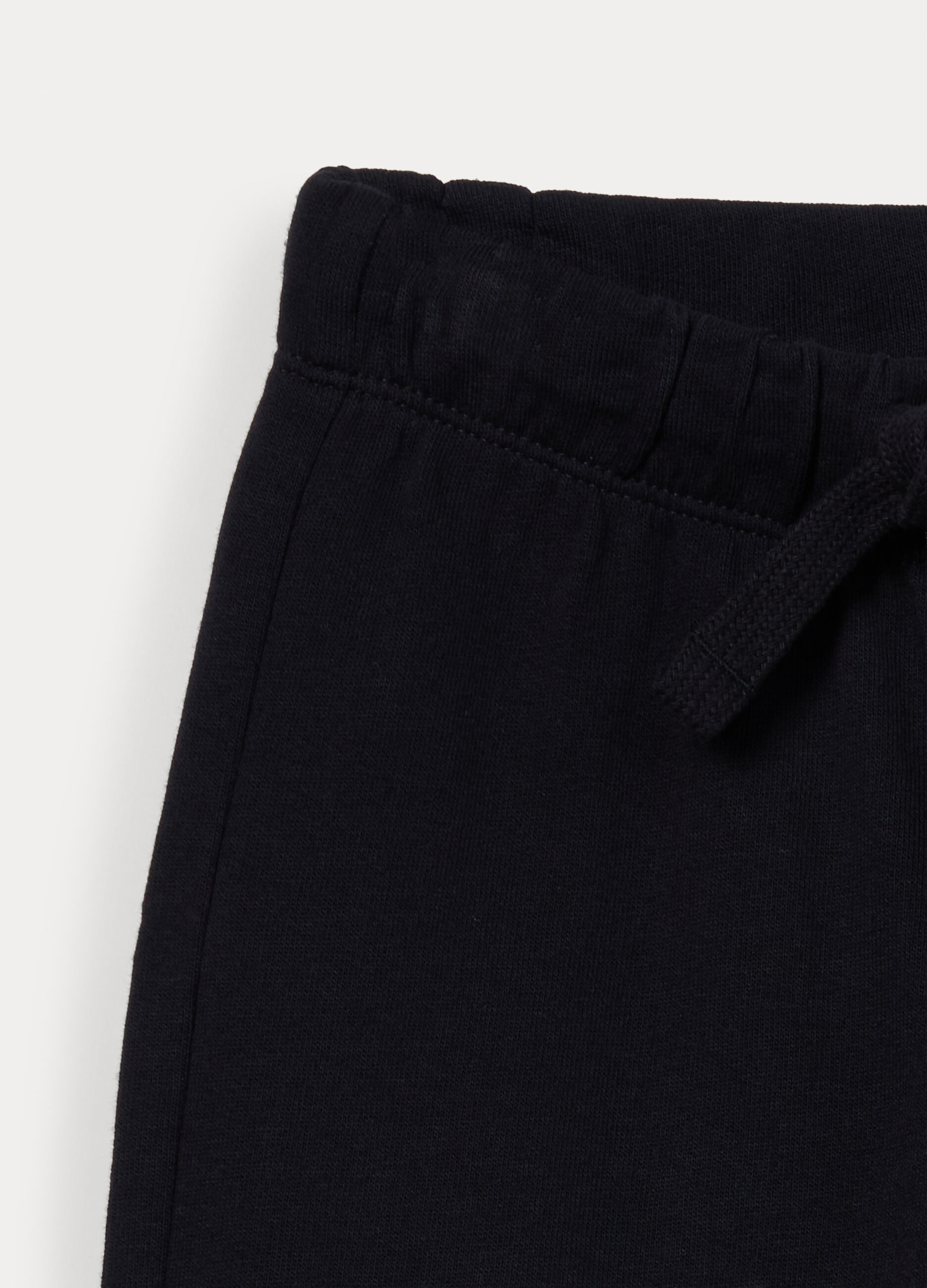 Jogger in french terry di puro cotone bambino_2