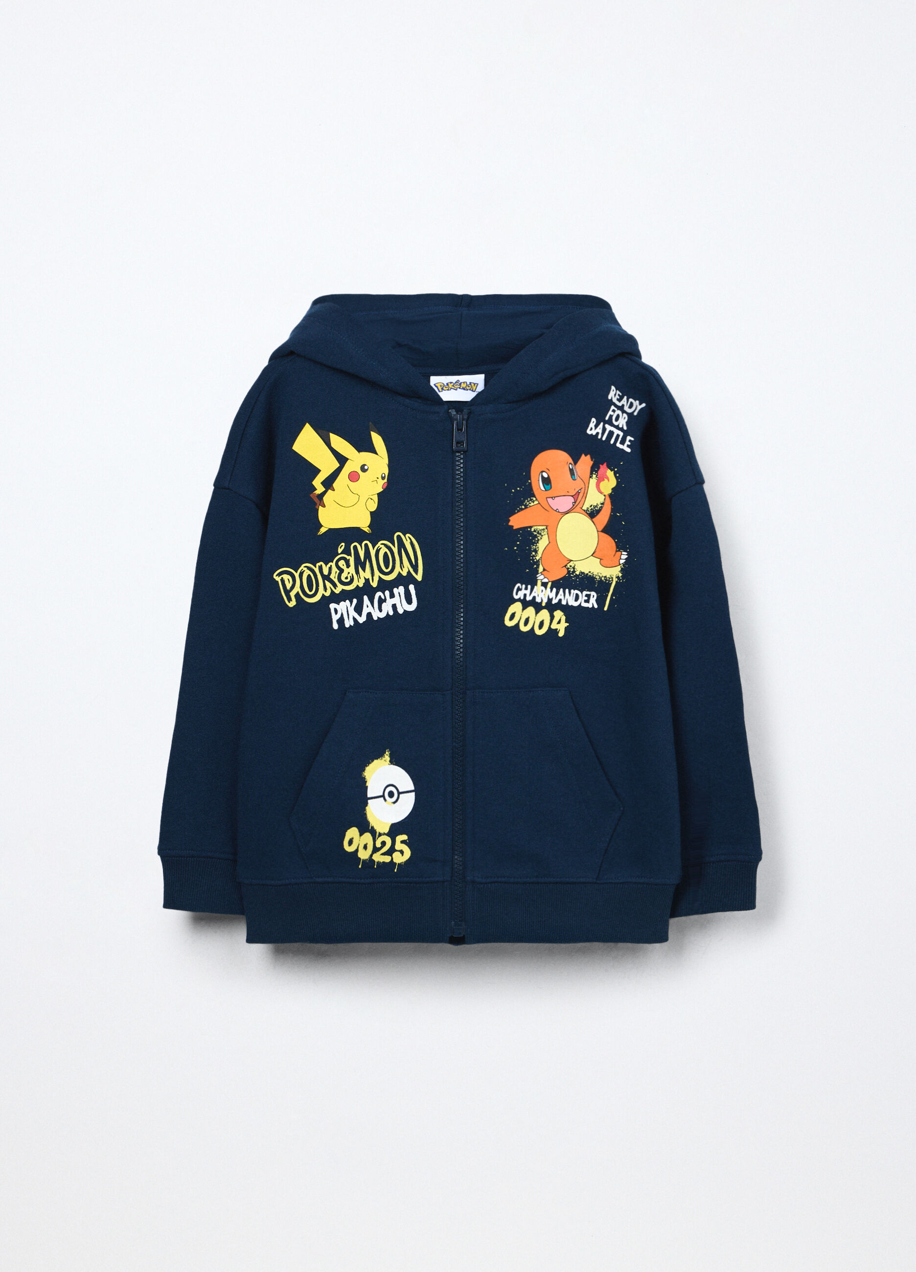 Felpa in french terry di puro cotone bambino_0