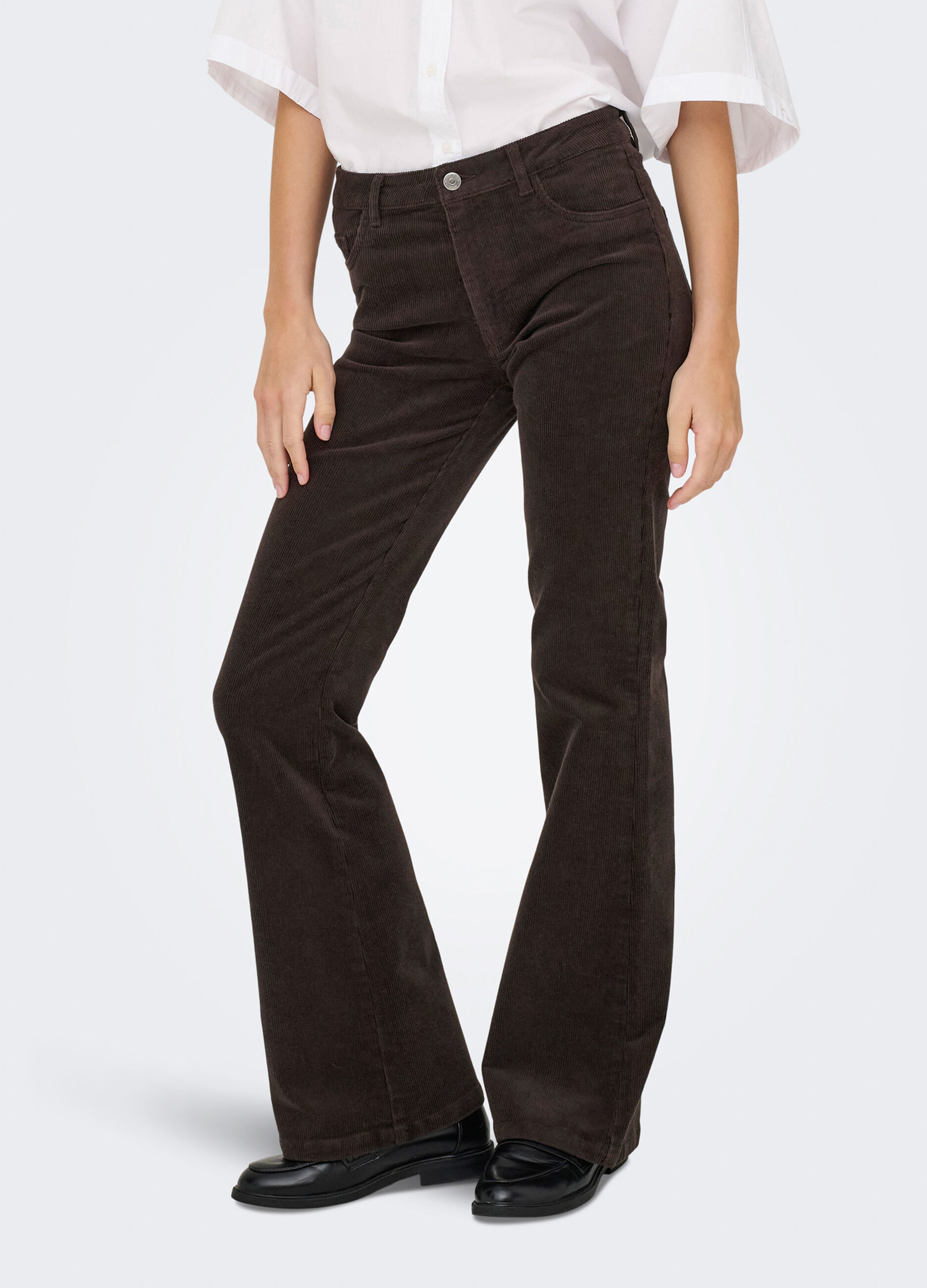 Pantaloni in costina di velluto donna_2