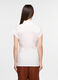 Camicia Fit Slim con colletto alla francese in puro cotone donna_1