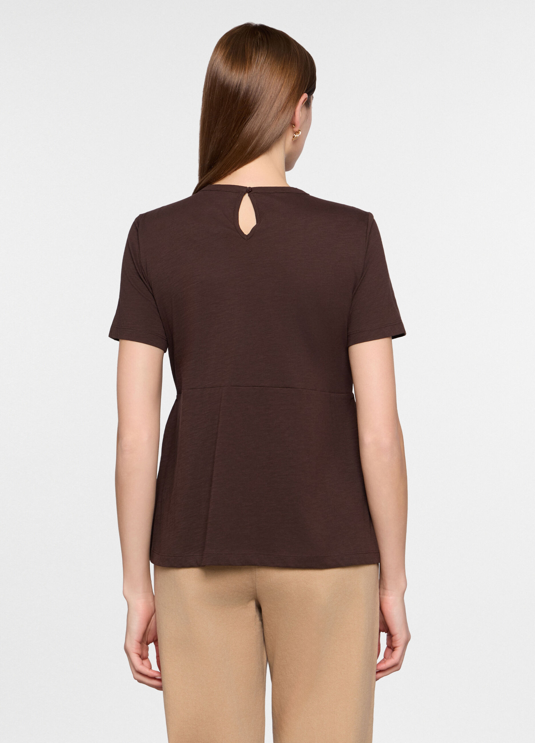 T-shirt girocollo donna_1