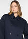 Trench corto doppiopetto con collo revers donna curvy_2