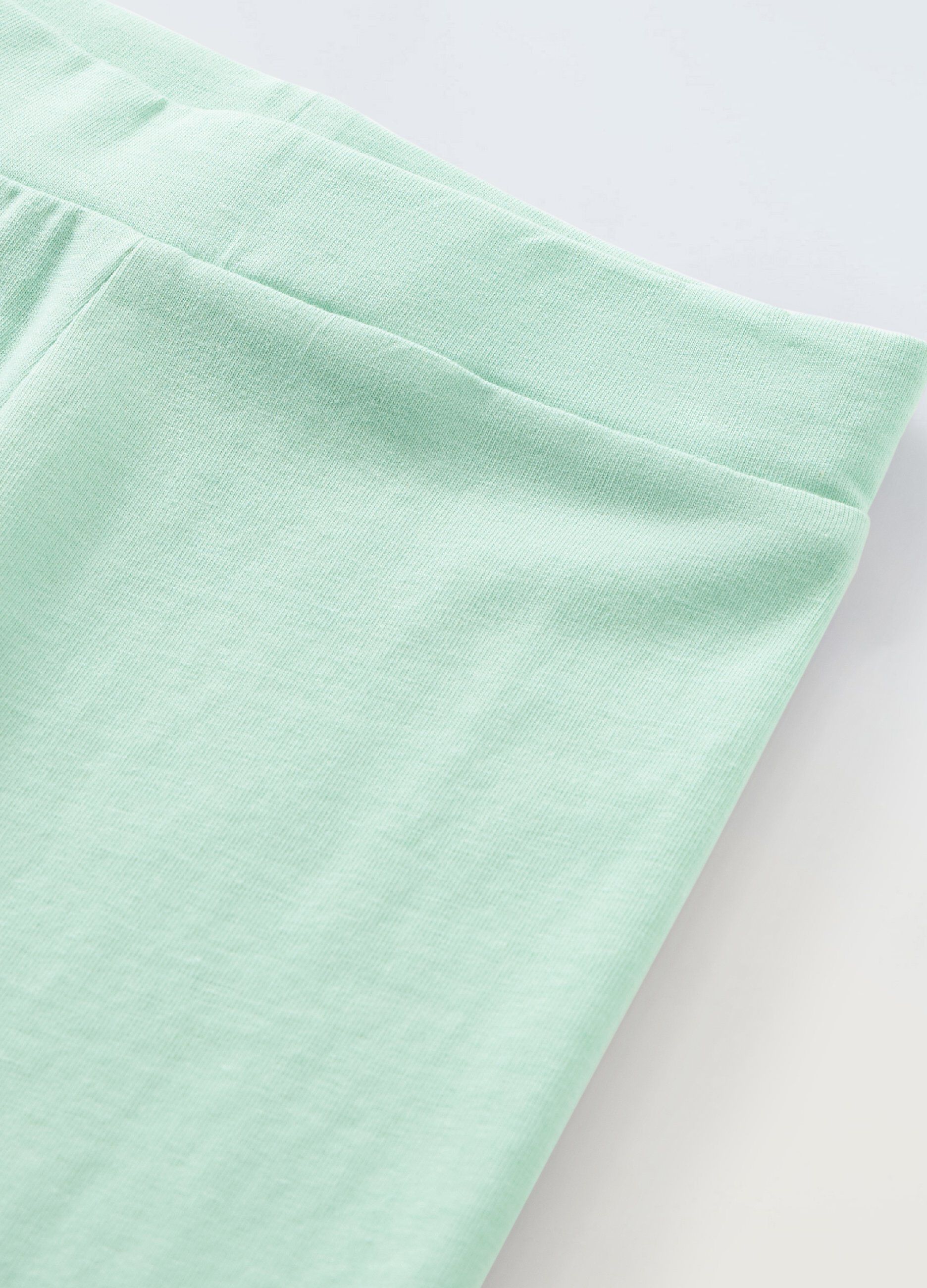 Leggings in cotone stretch bambina