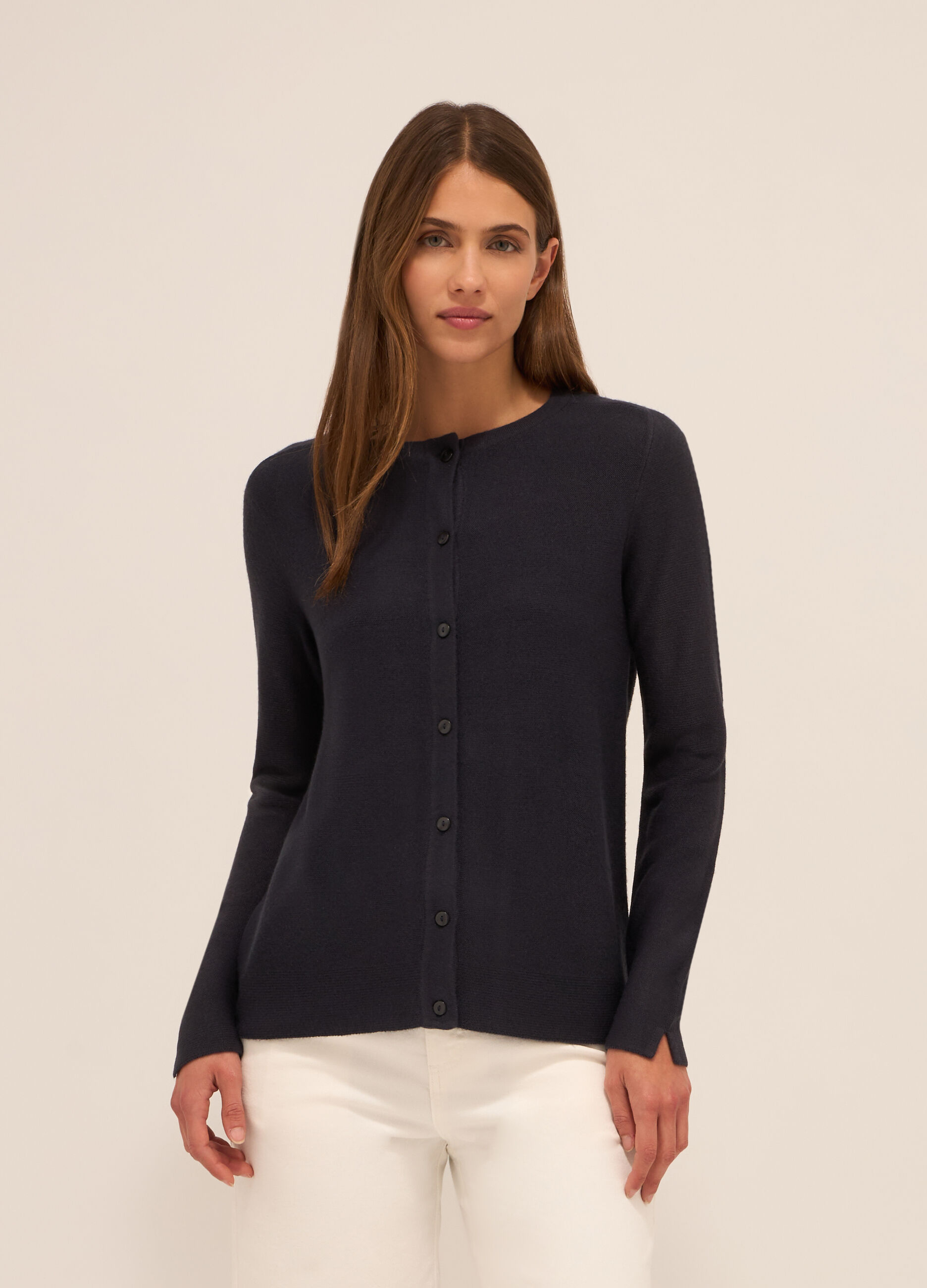 Cardigan effetto cashmere donna_0