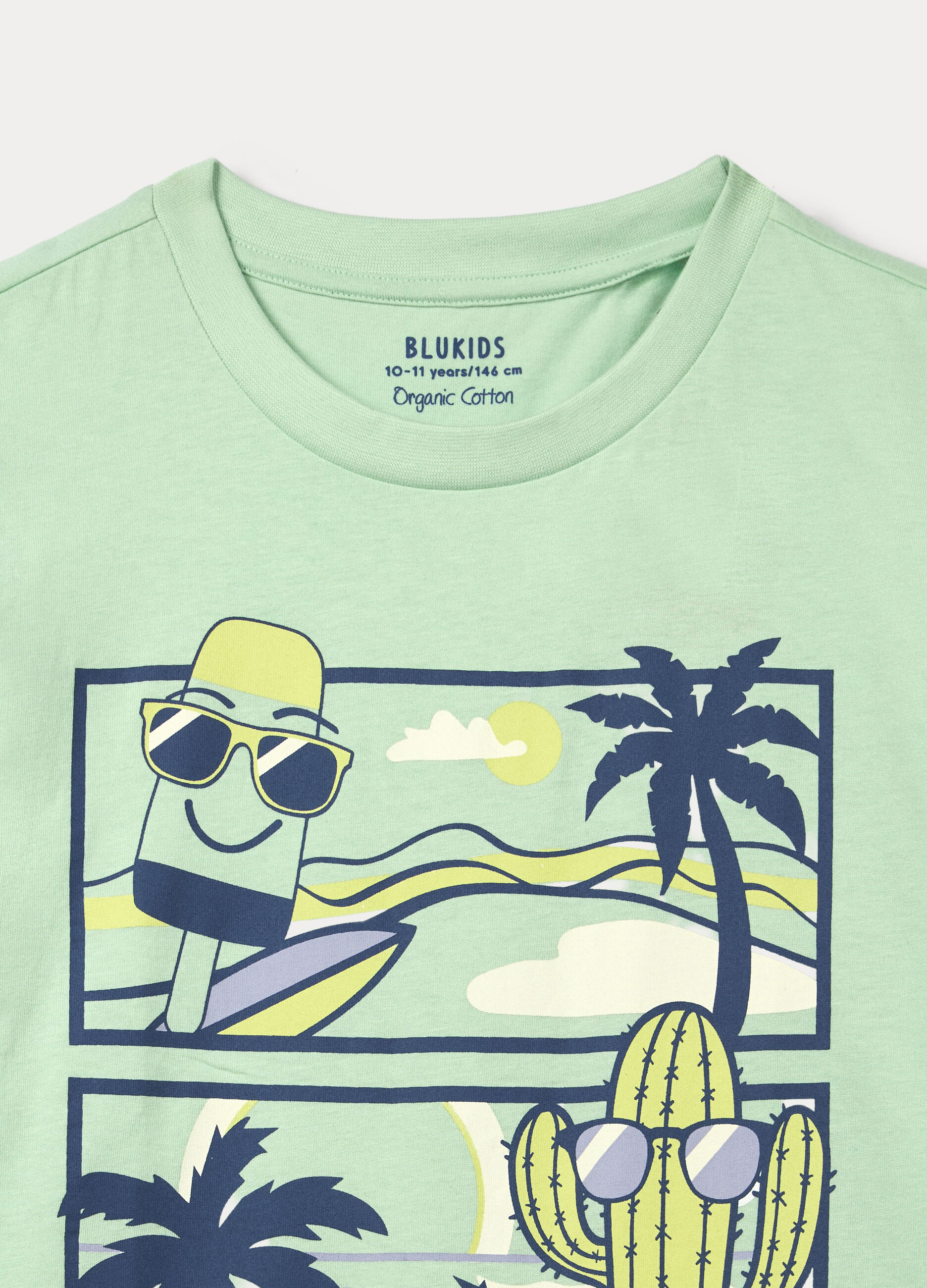 Set pigiama corto in jersey di puro cotone ragazzo_2