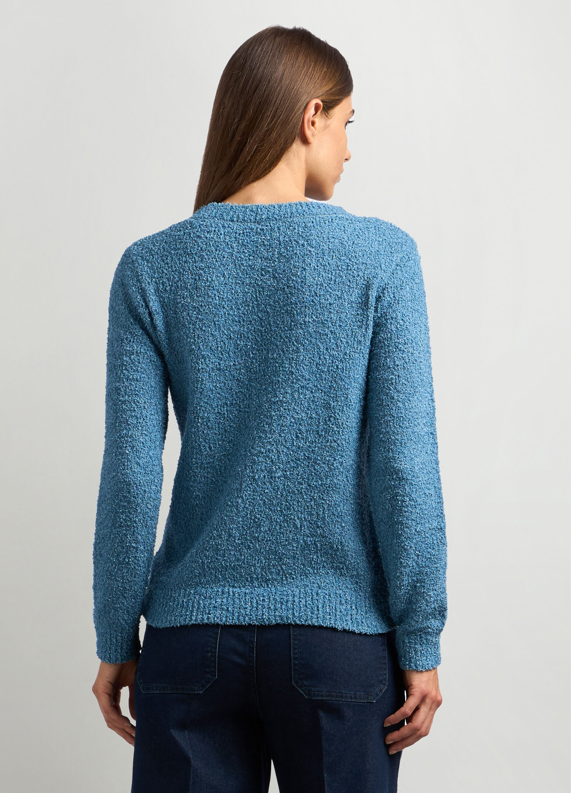Pullover bouclé donna_1