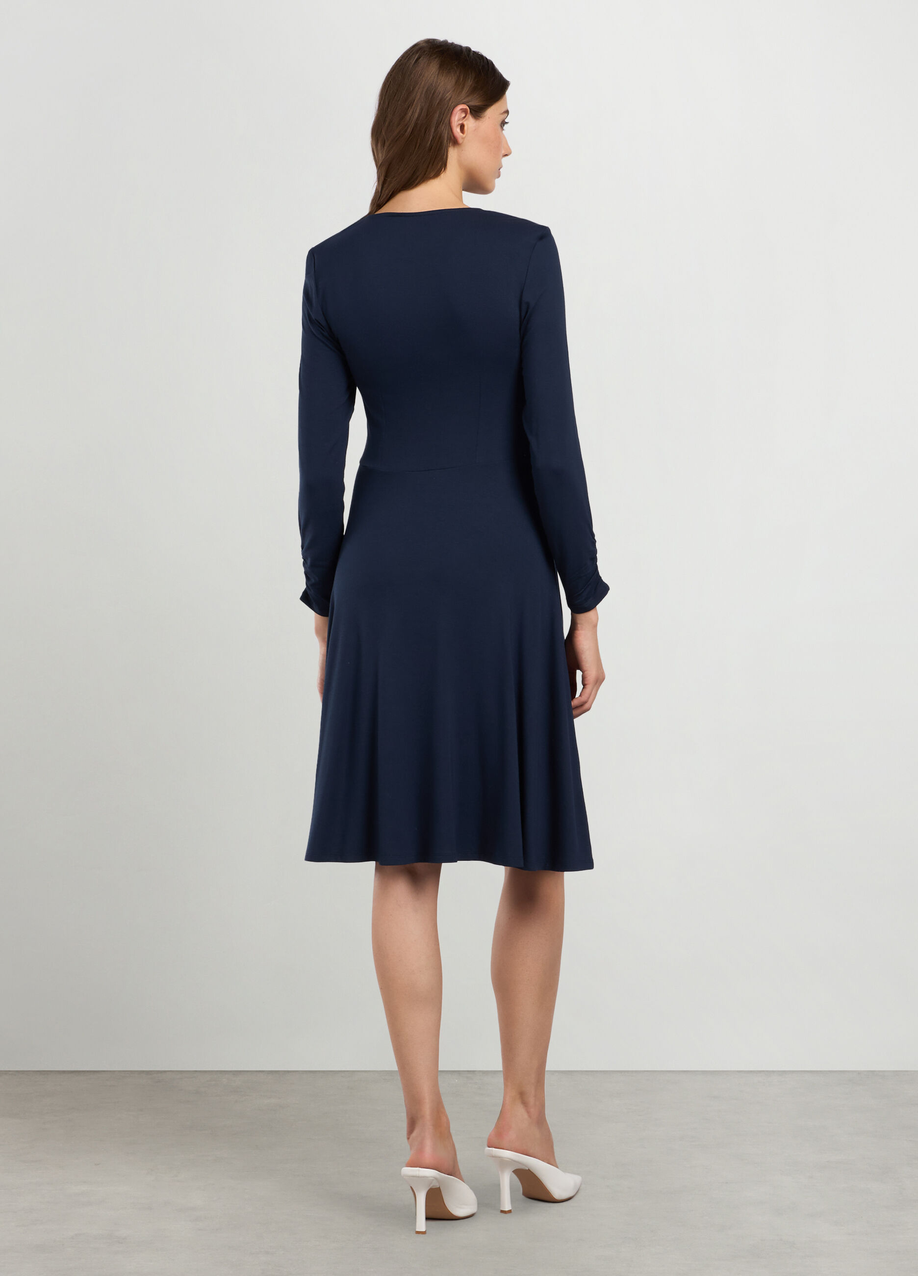 Abito in jersey di viscosa stretch donna_1