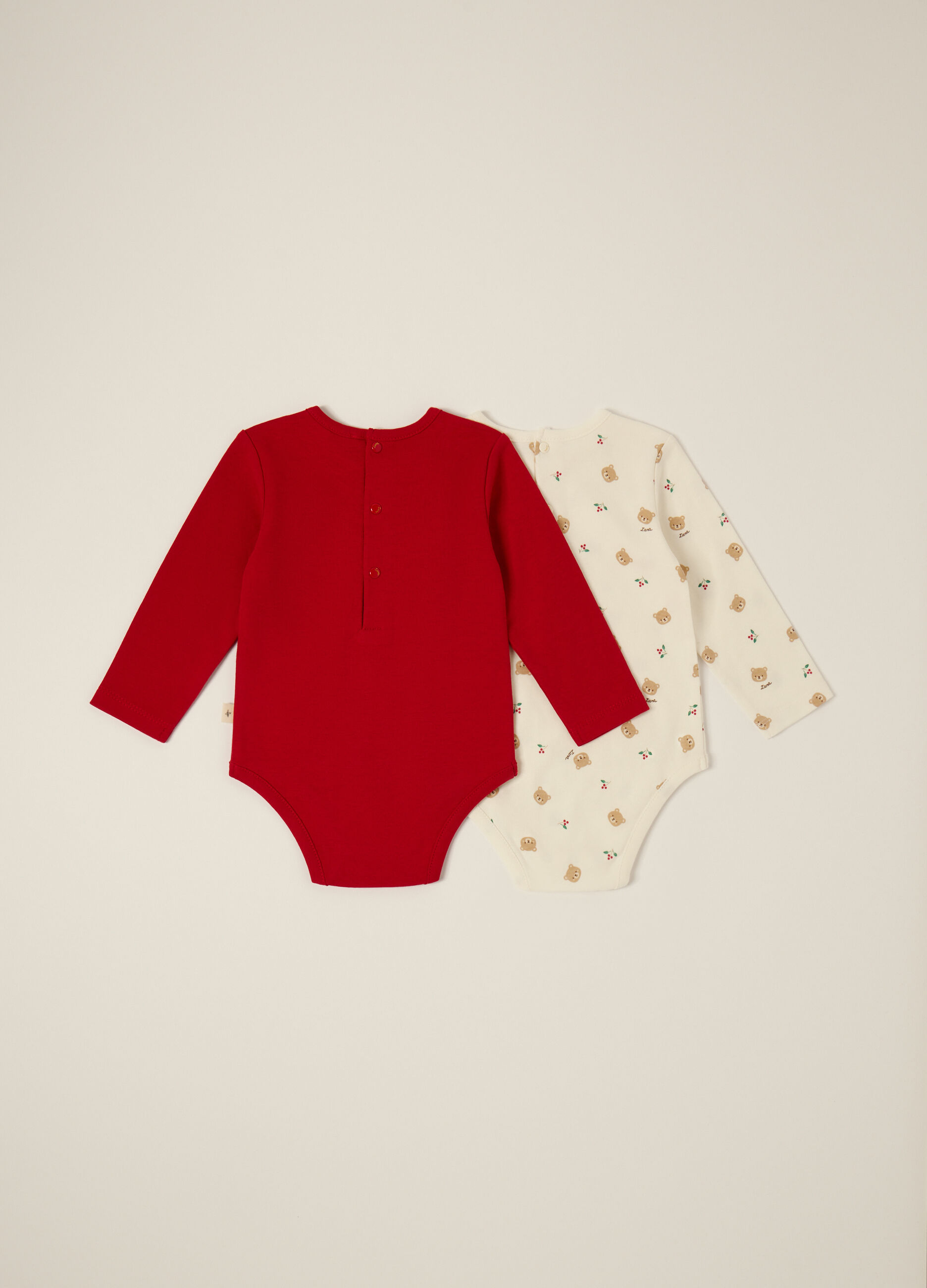 Pack body in interlock di puro cotone IANA neonato