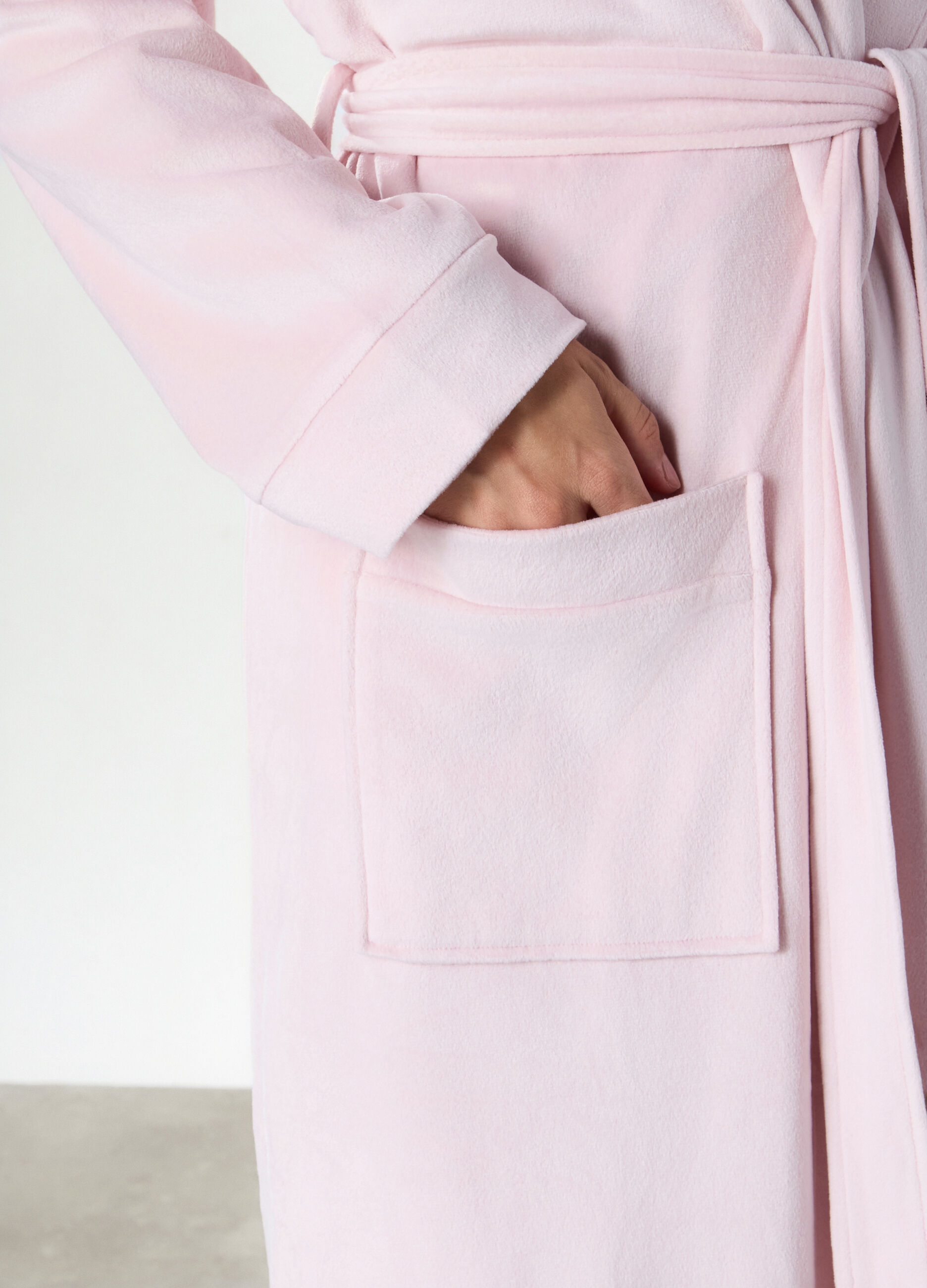 Vestaglia in coral fleece donna_3