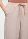 Pantaloni wide leg a righe donna_2