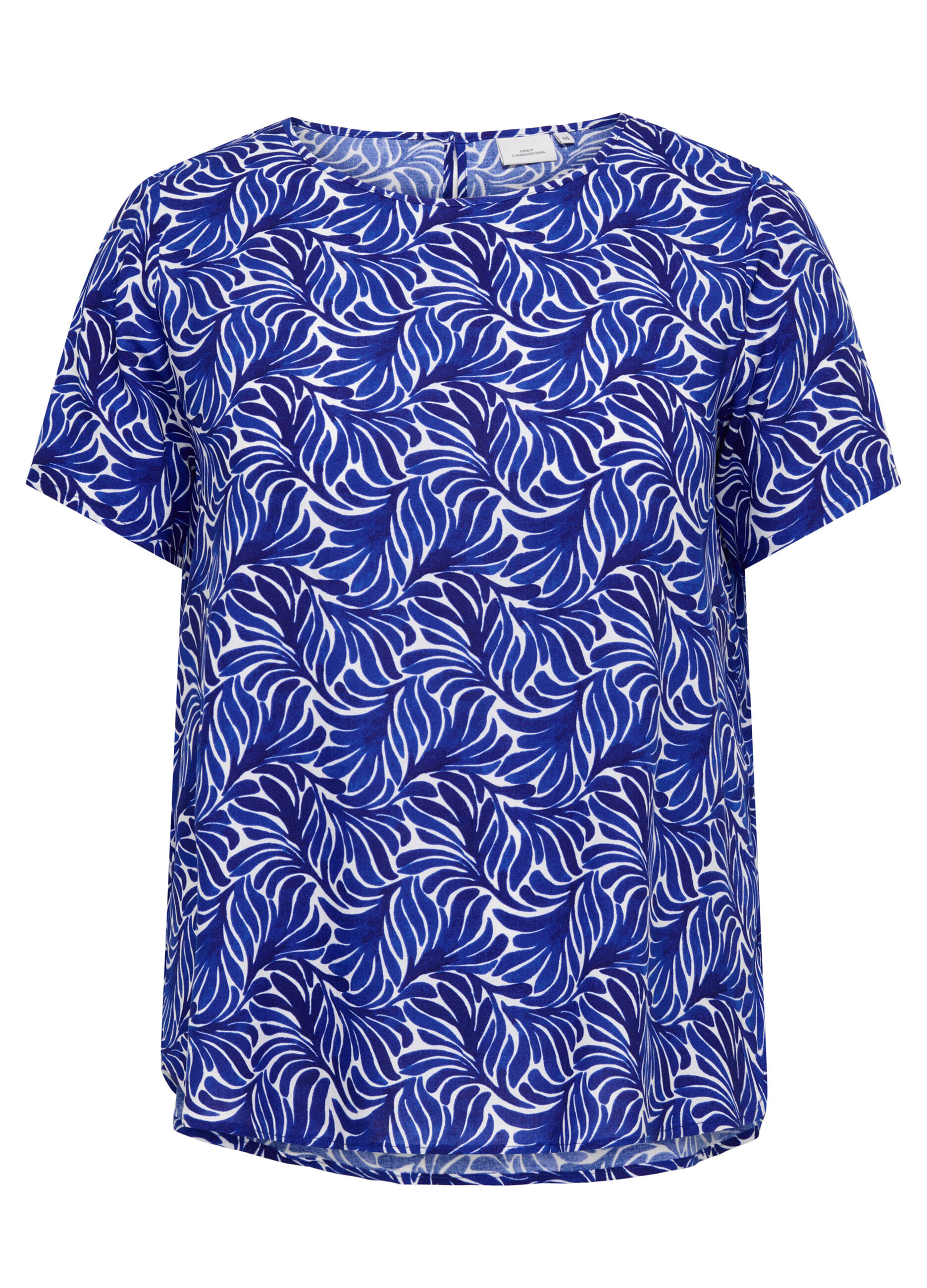 T-shirt con scollo a barca_0